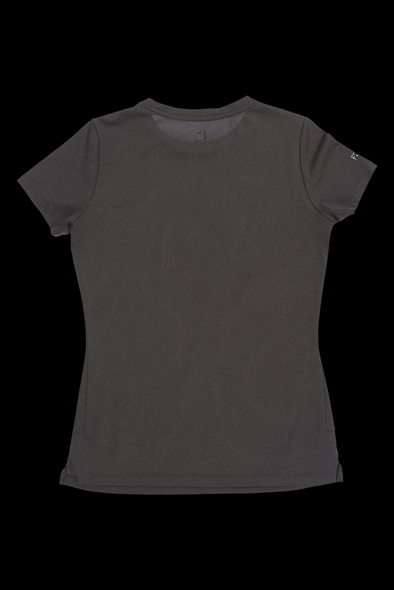 엠보 프린트 라운드 반팔