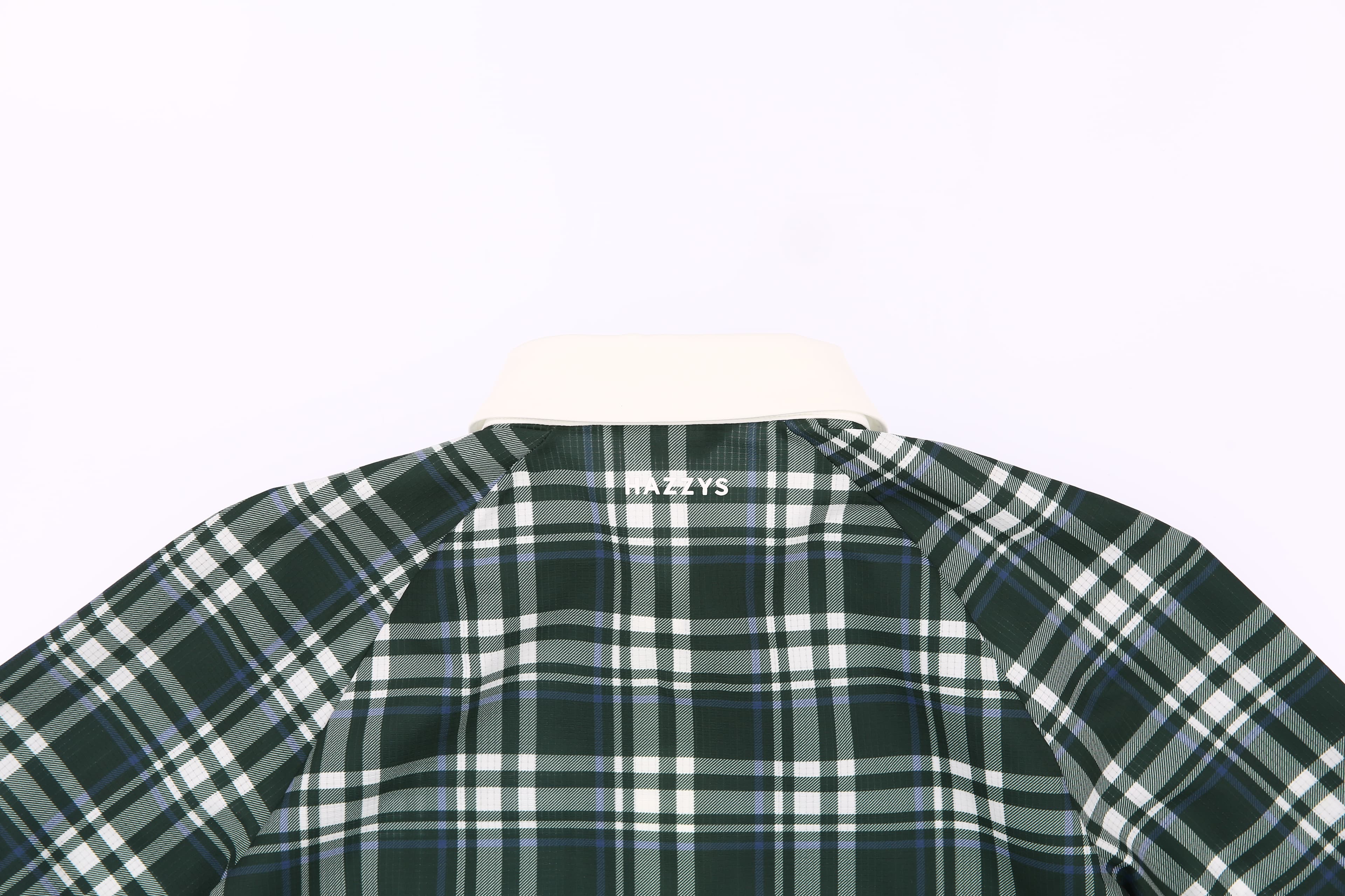 [새상품 2025 제품] 그린 체크 반팔