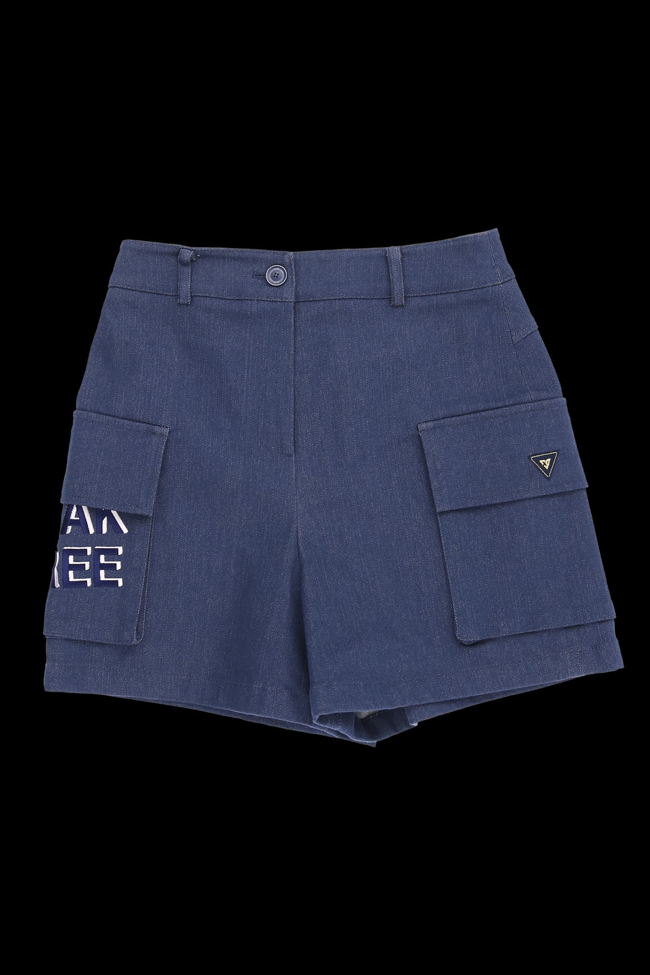 A라인 데님 쇼츠