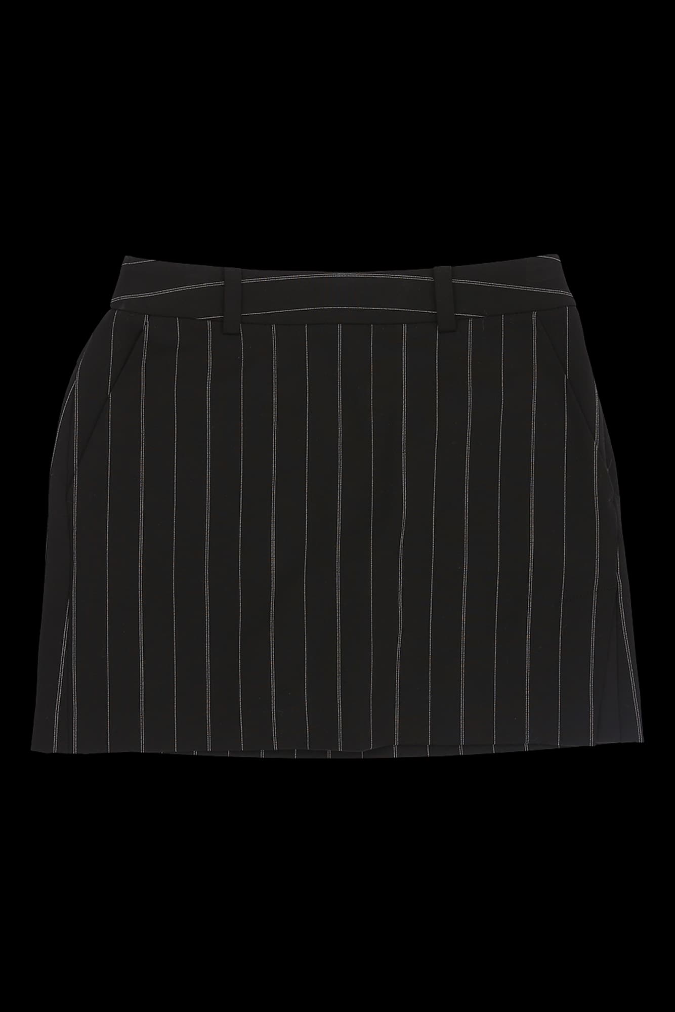 스트라이프 H 스커트