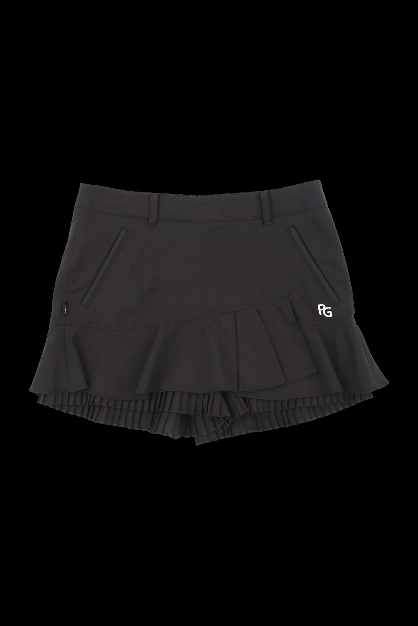 플리츠 큐롯 스커트