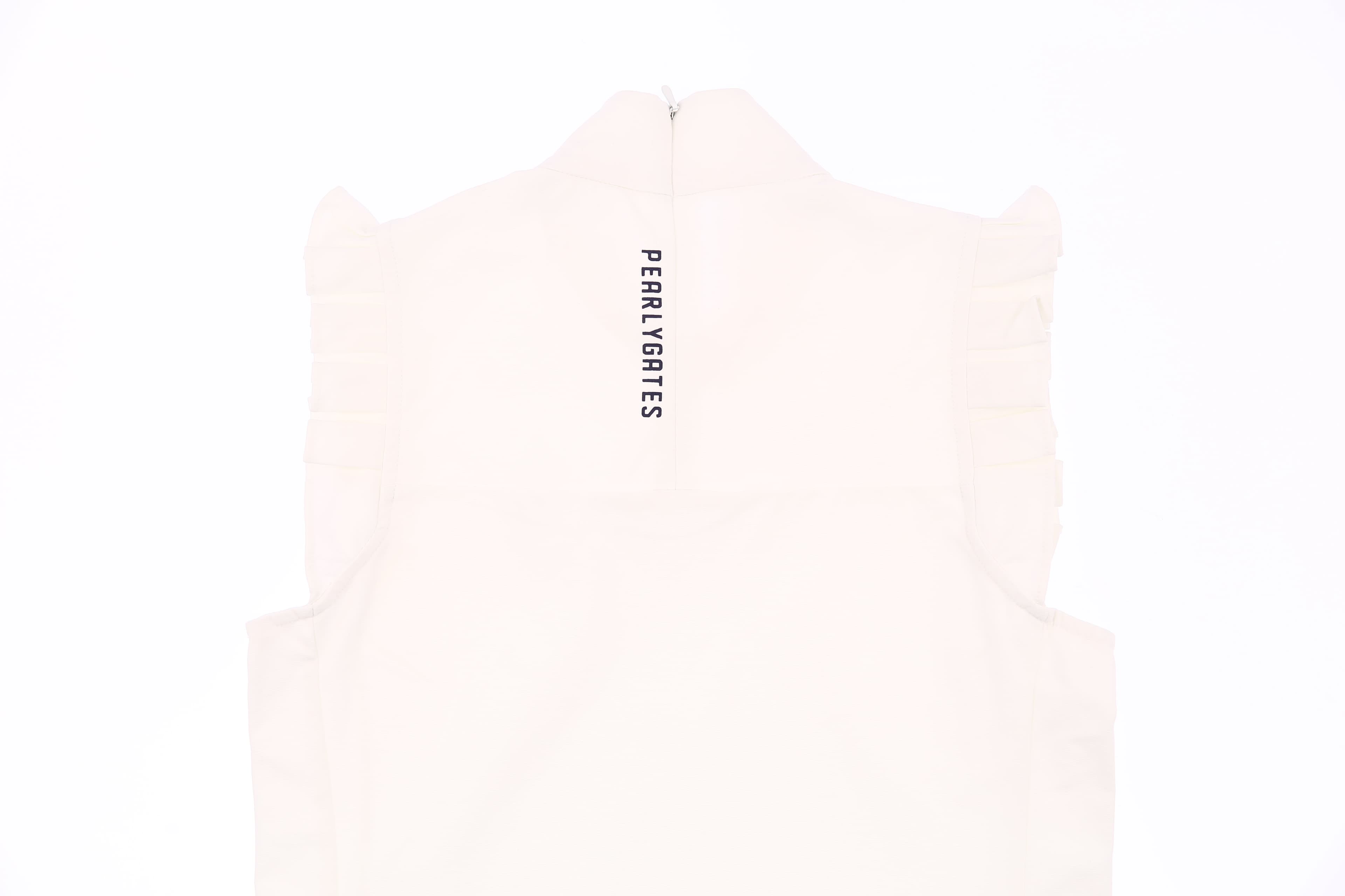 슬리브리스 프릴 하이넥