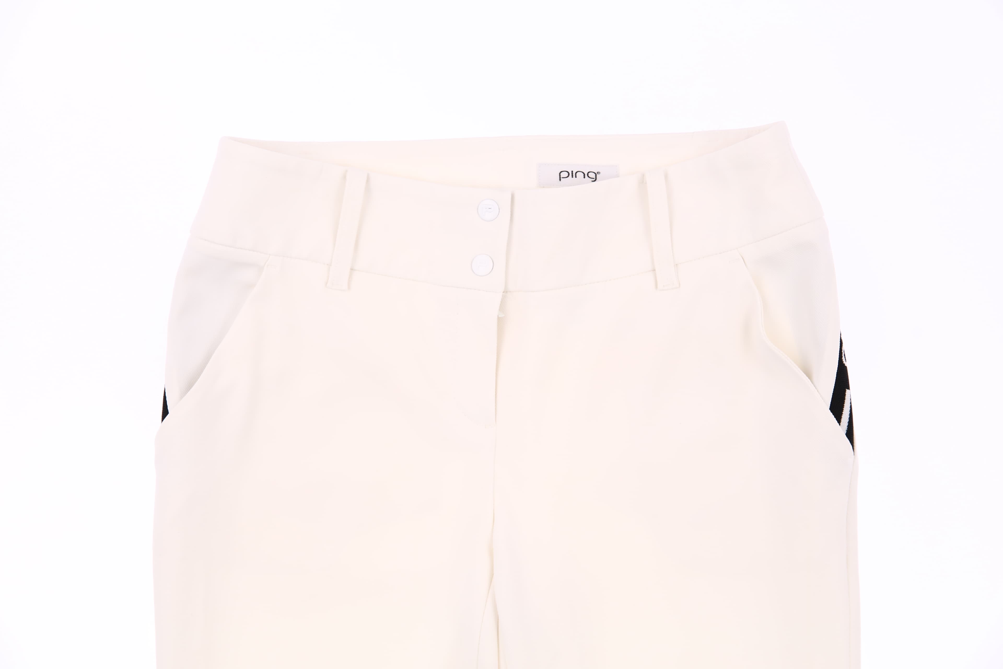 포켓 로고 부츠컷 팬츠