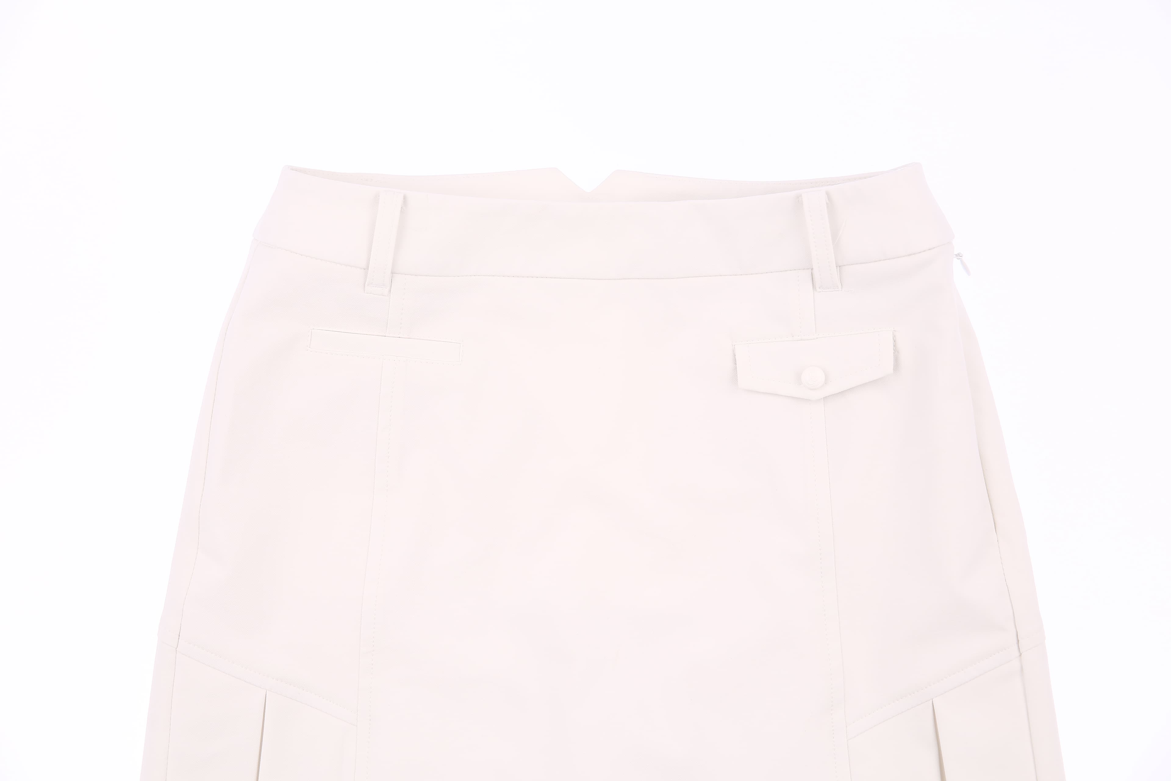 오비 변형 H라인 스커트