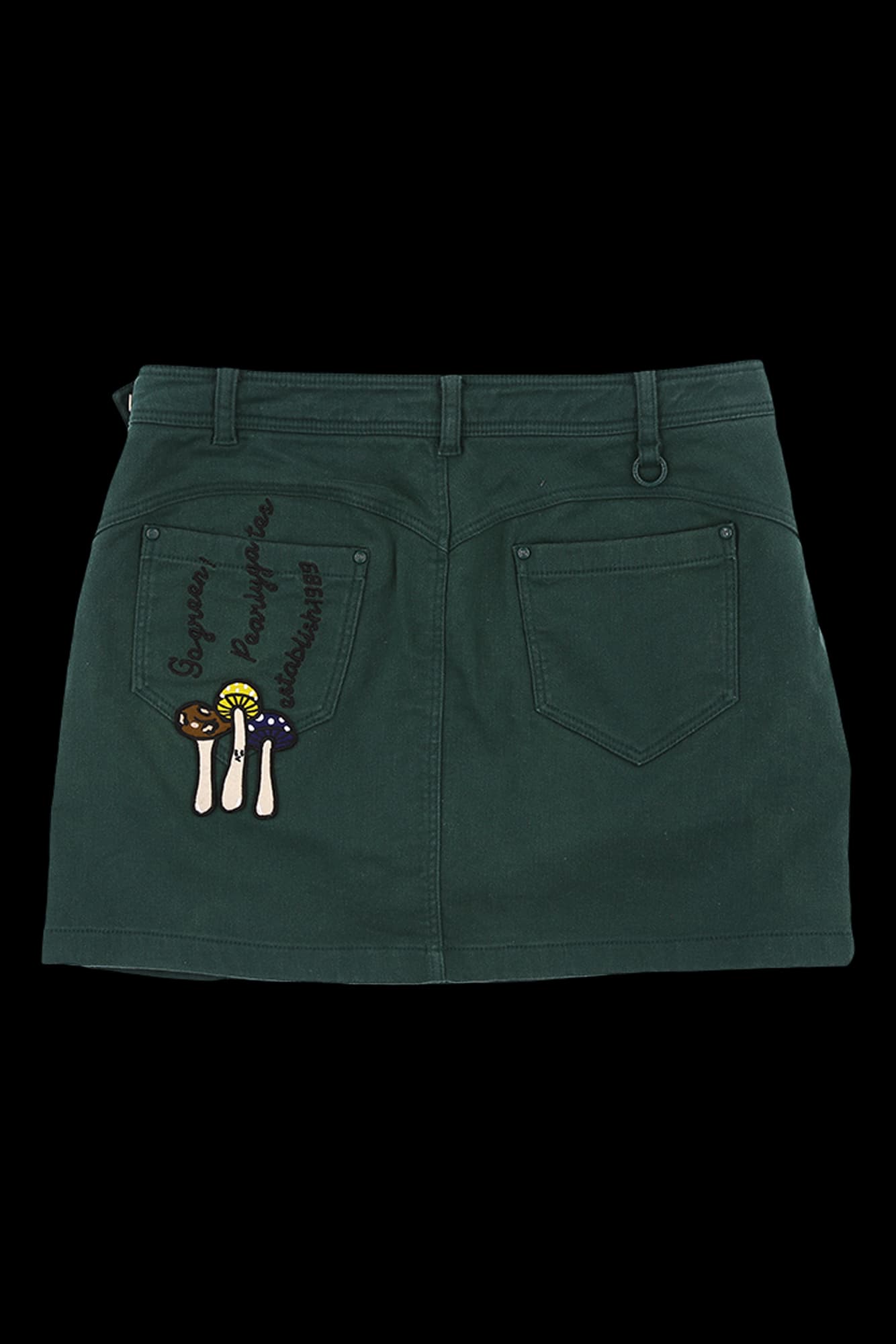 머쉬룸  와펜 H스커트