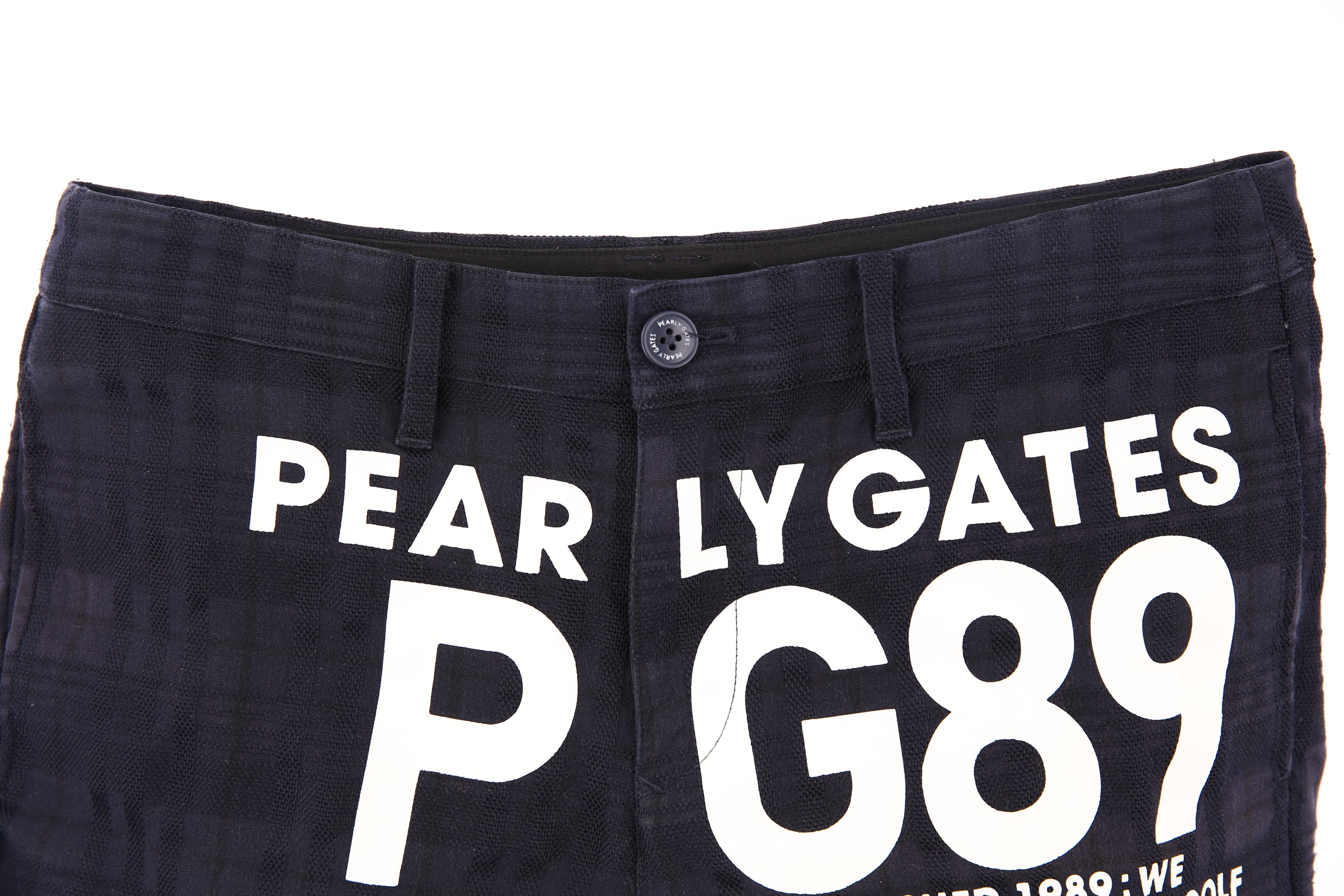 체크 조직 숏팬츠