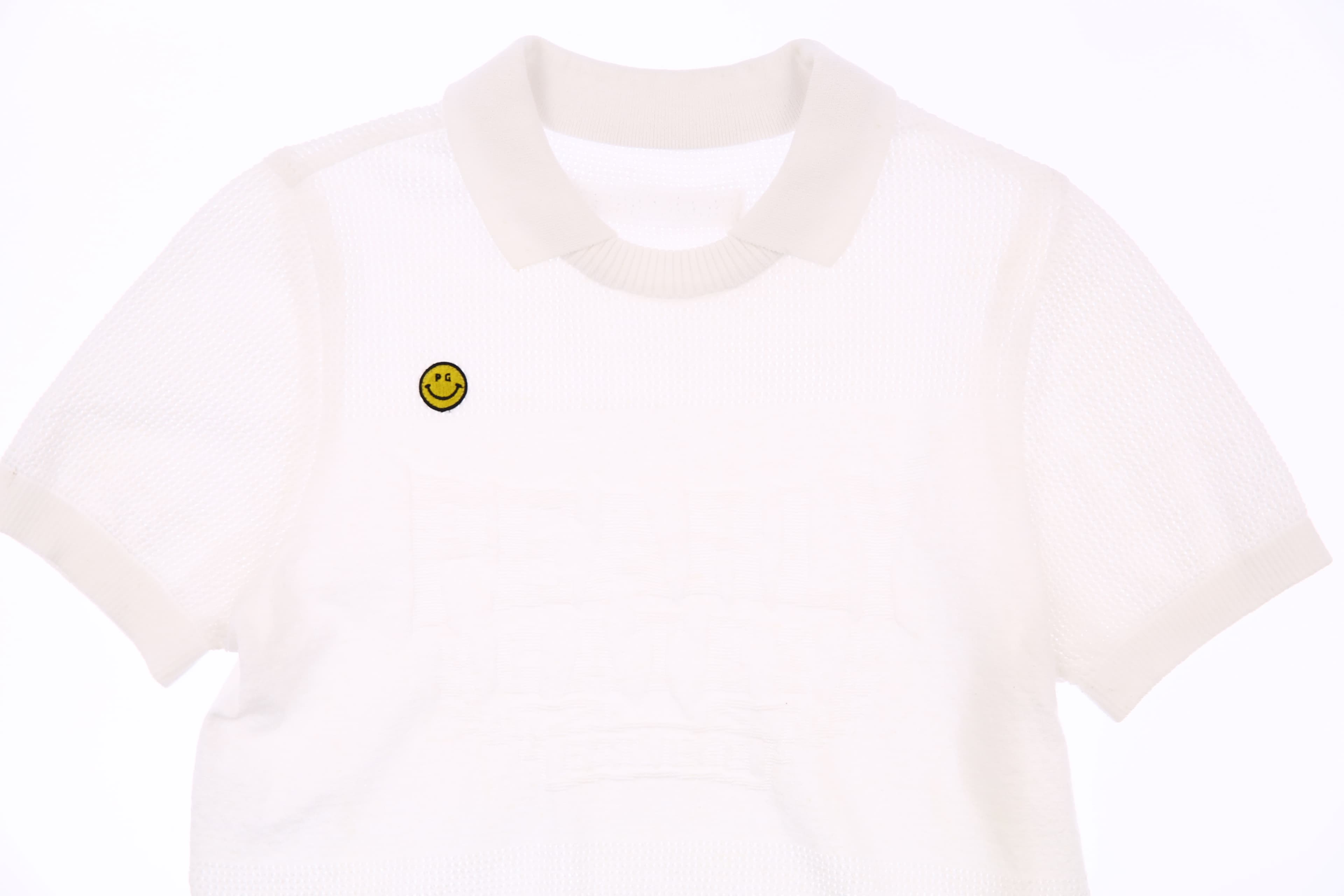 펀칭 카라 니트