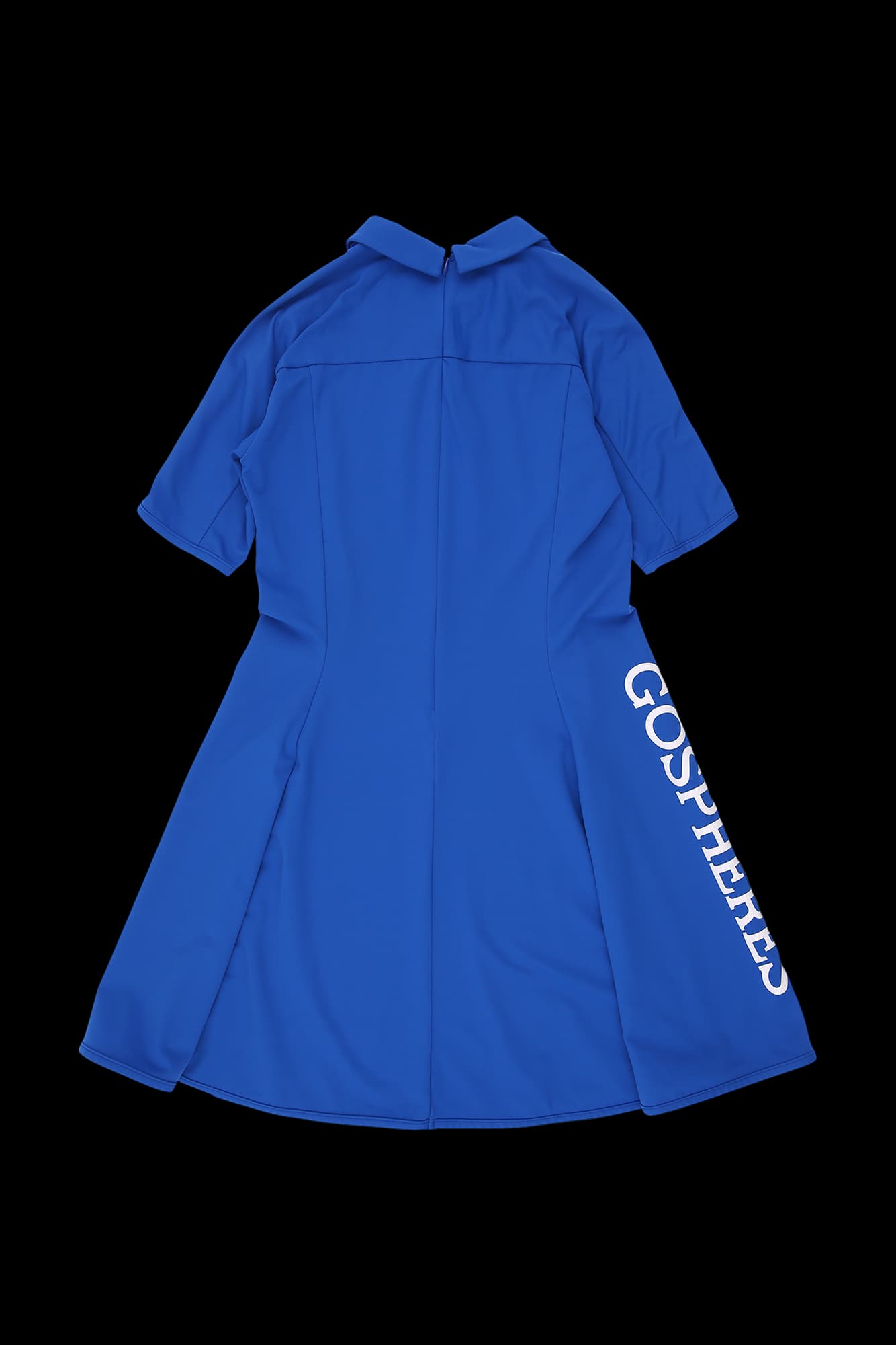 피케 플리츠 드레스