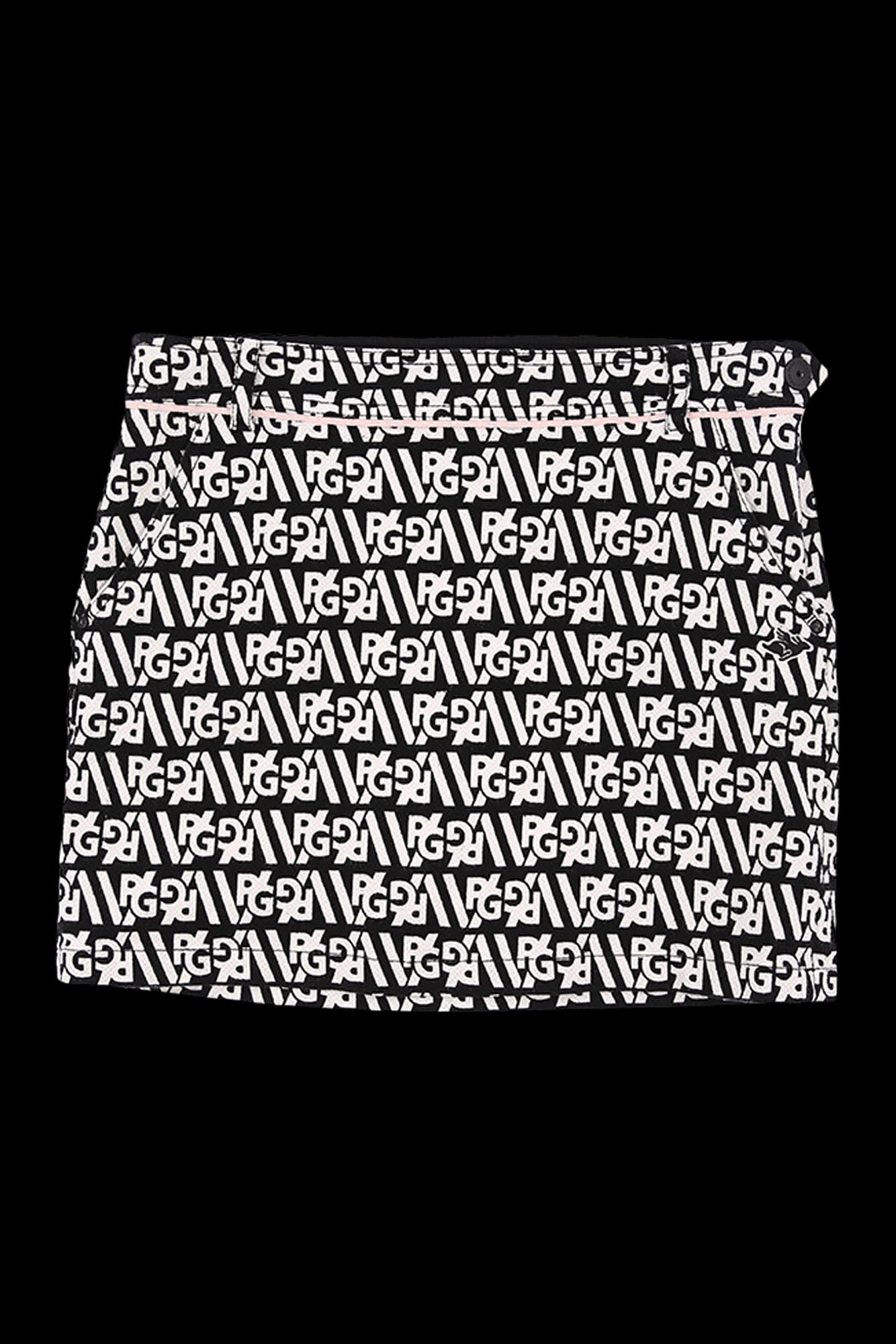 조직 로고 H라인 스커트