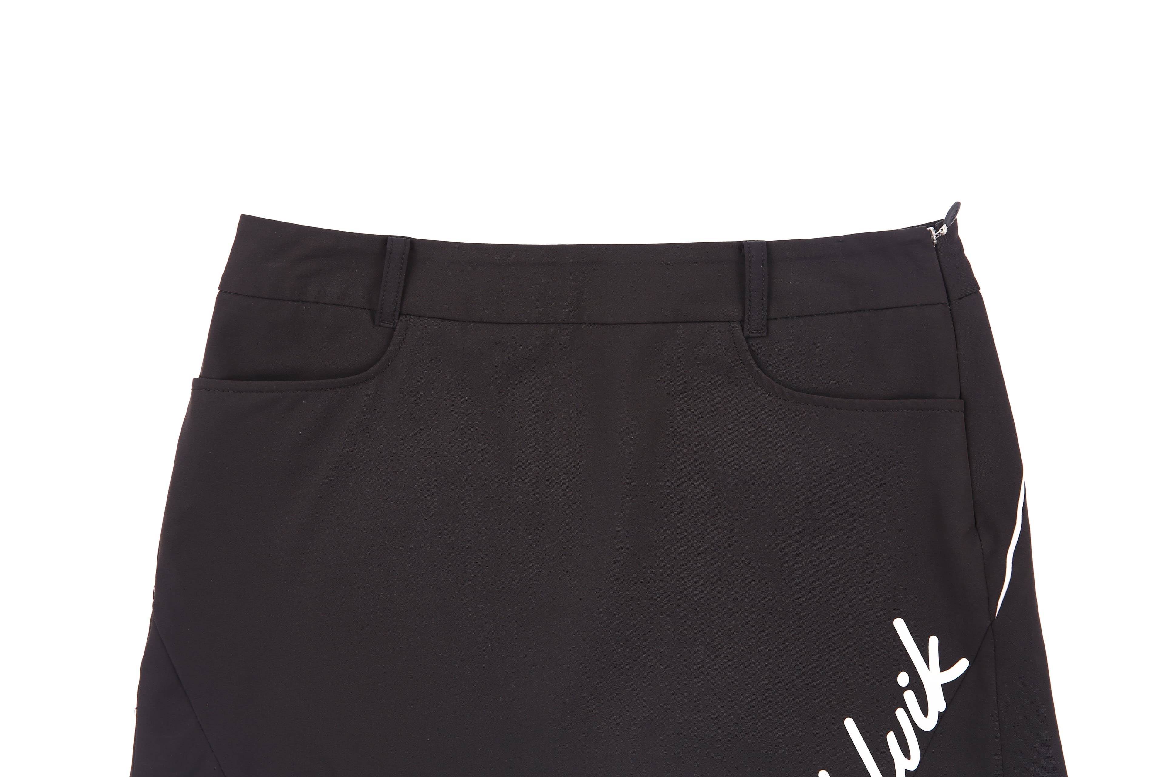 플레어 펀칭 스커트