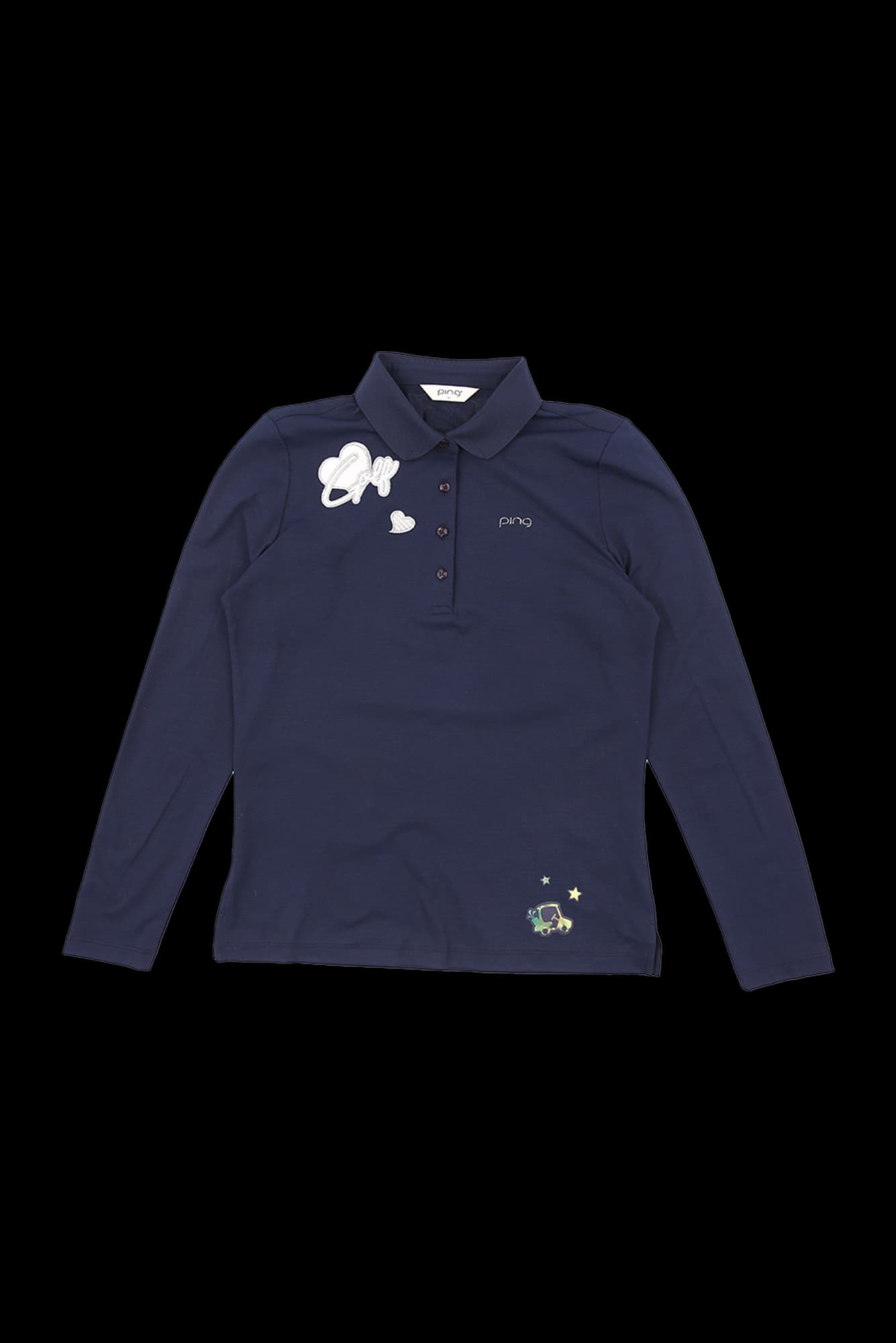 하트와펜 긴팔 카라 티셔츠