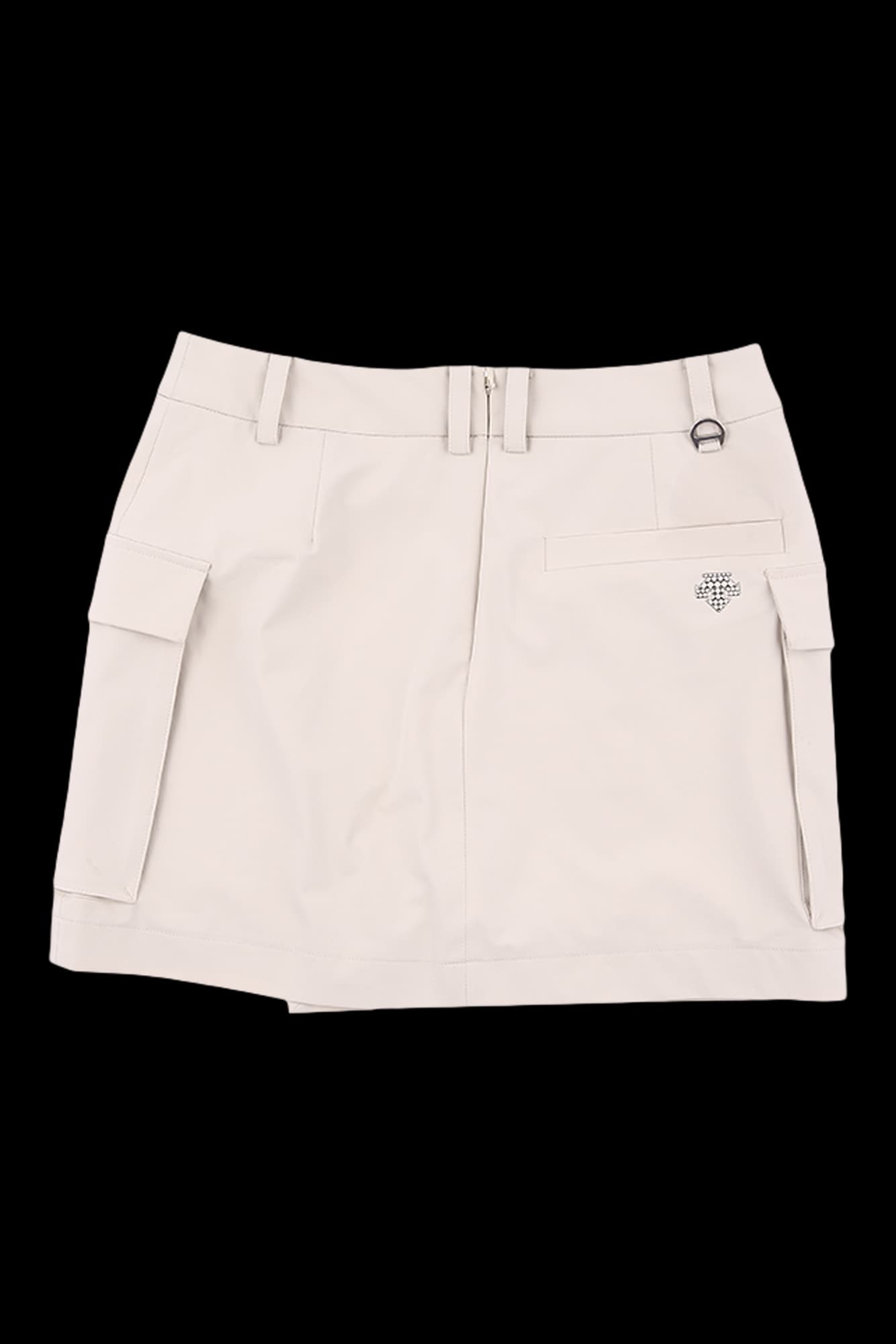 아웃포켓 랩 스커트