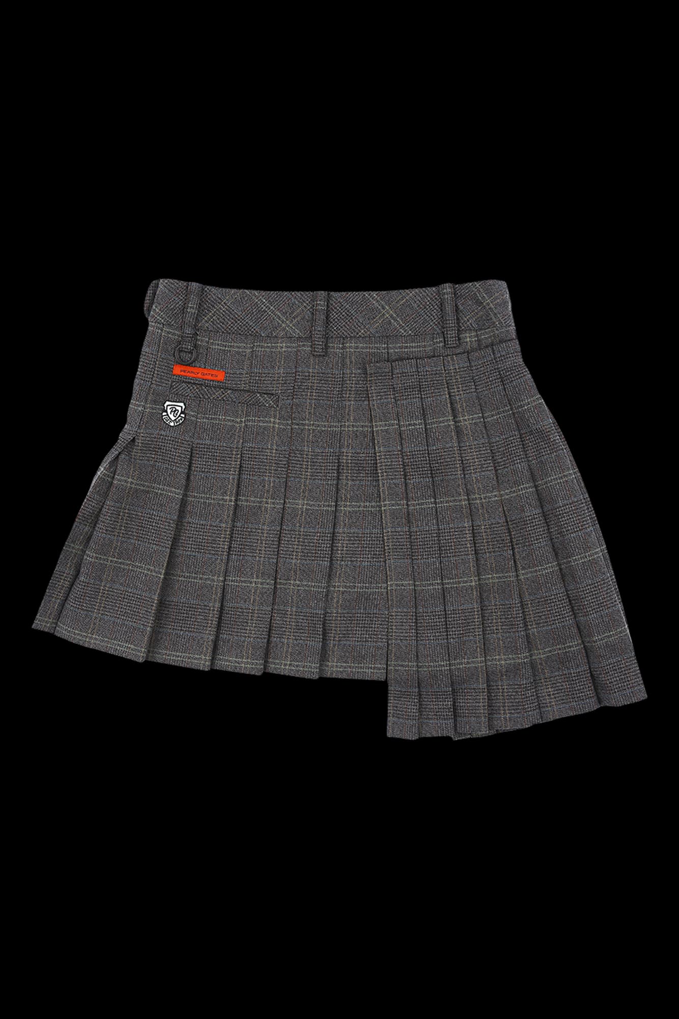 체크 패턴 스커트