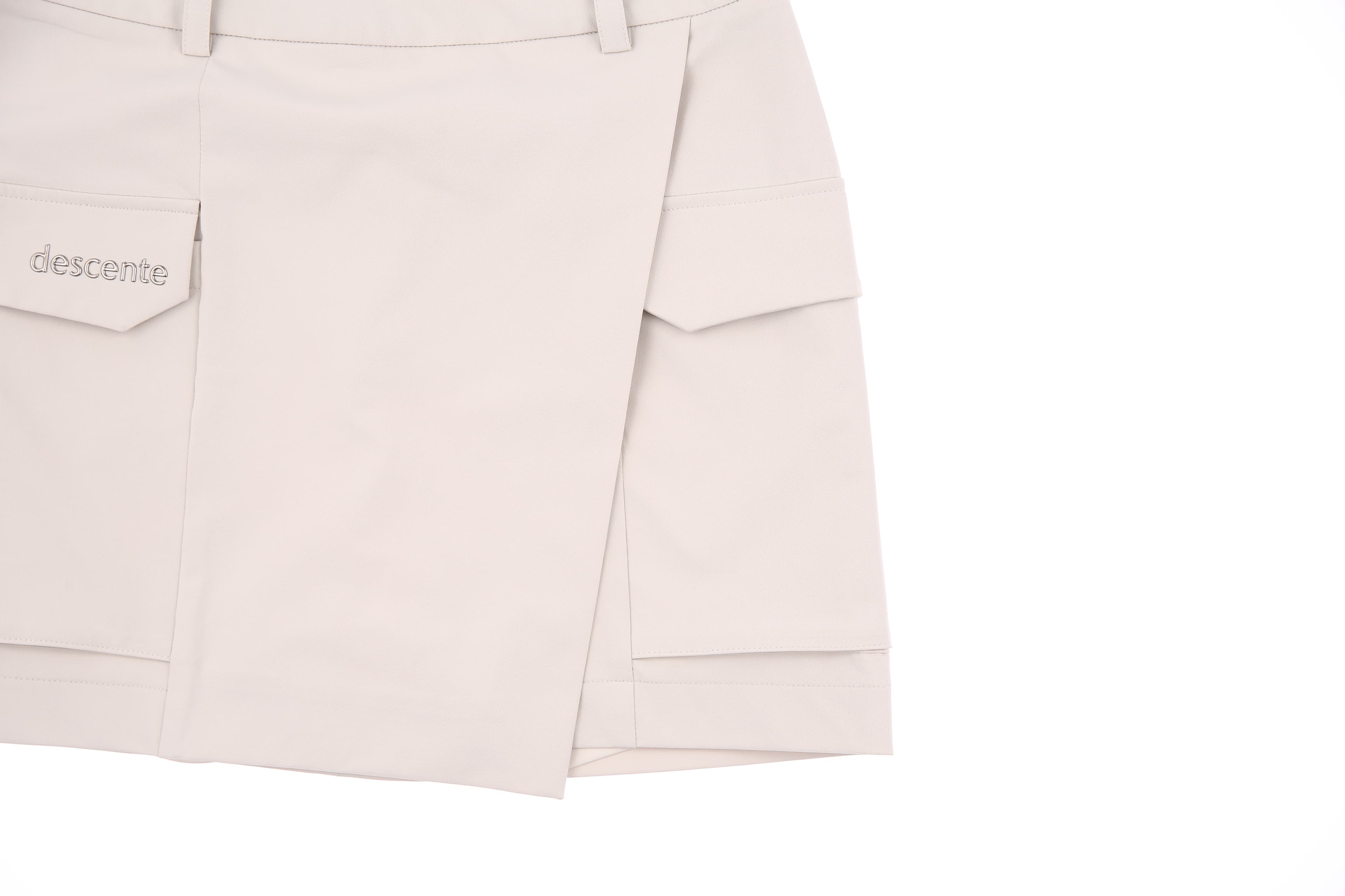 아웃포켓 랩 스커트