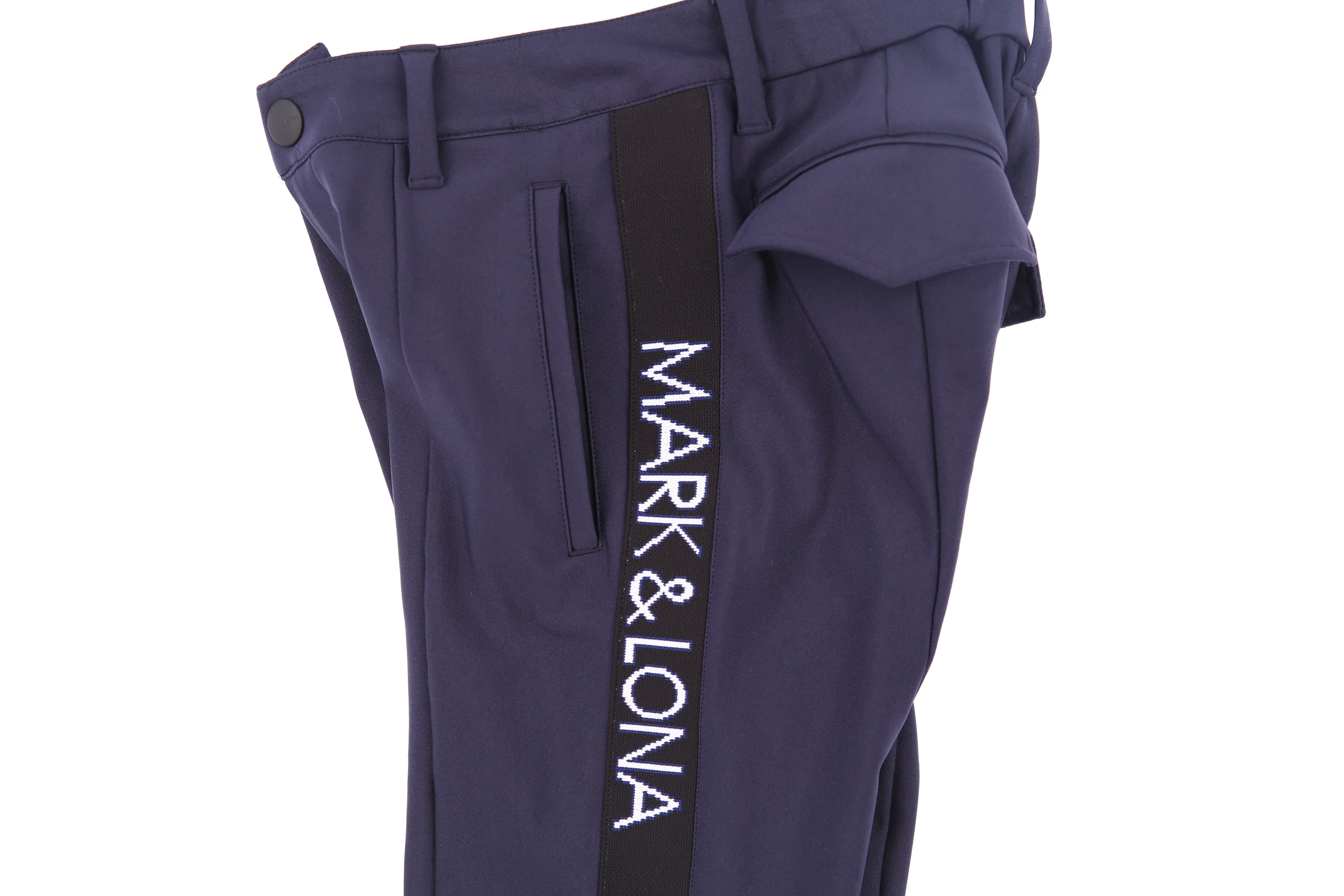 로고 라인 뒷밴딩 팬츠333