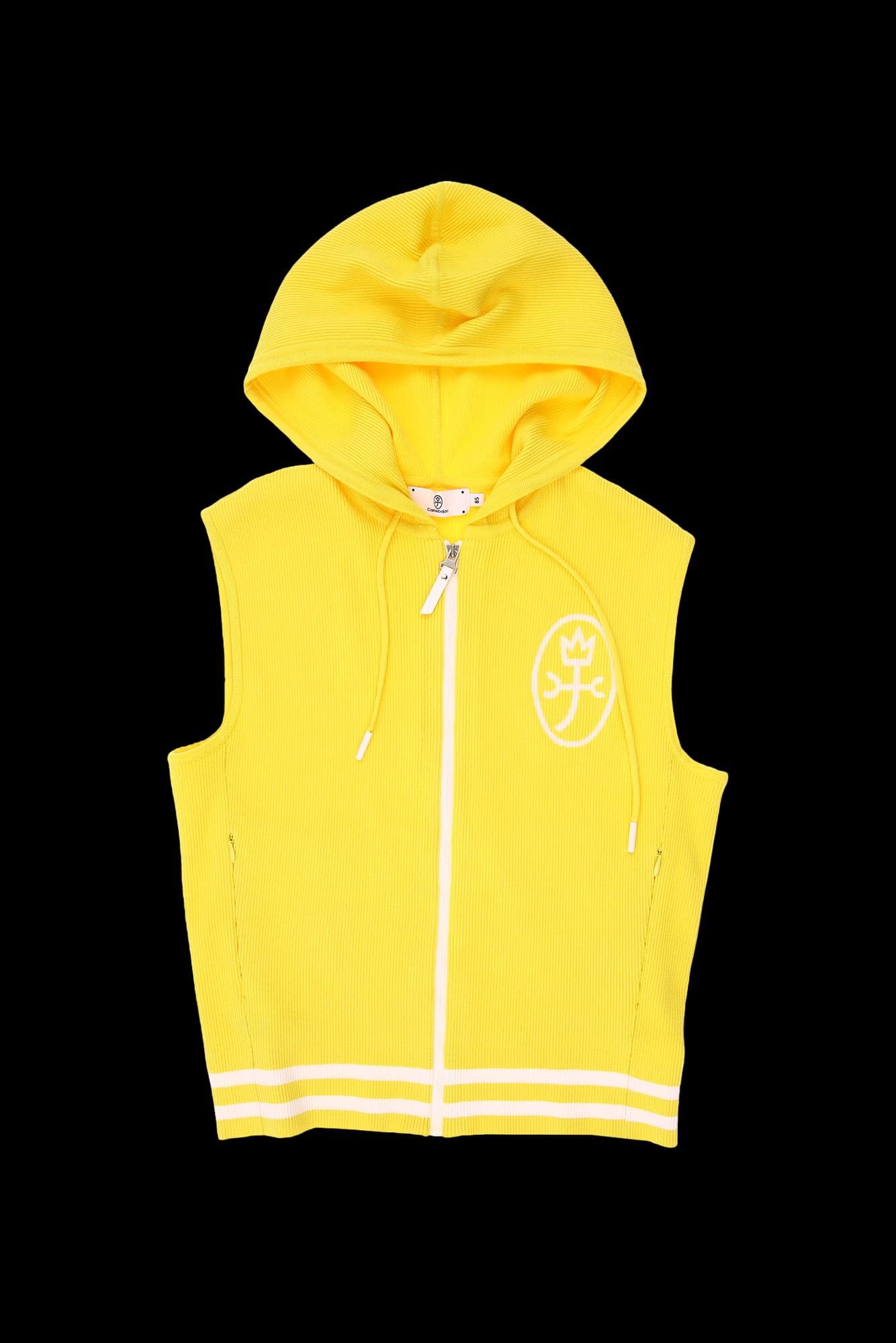 후드 베스트 집업