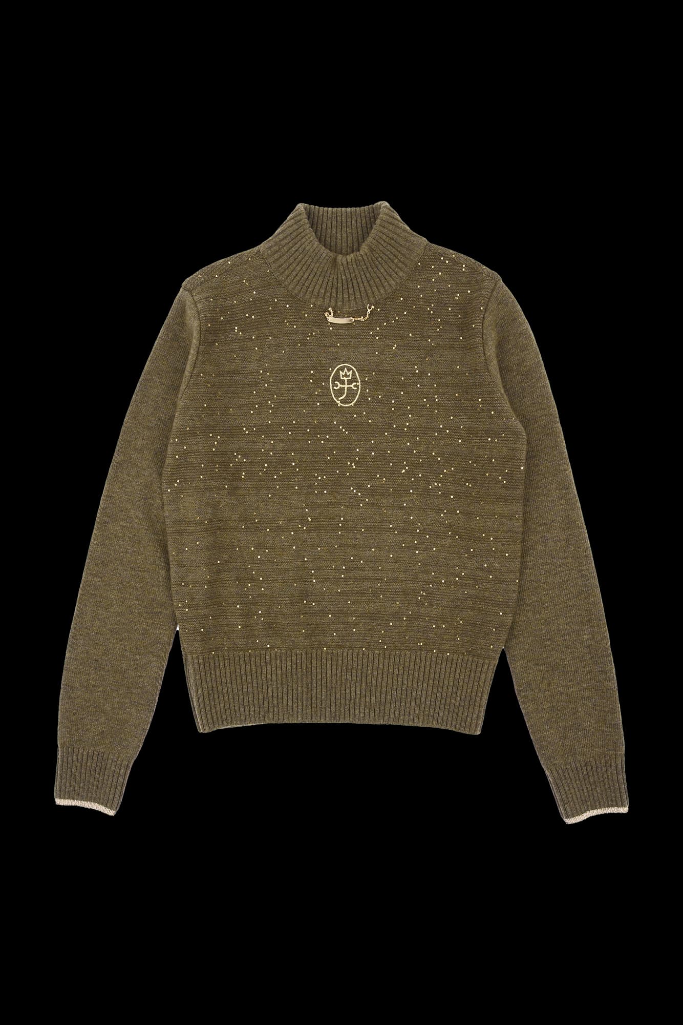 [새상품][2024] 하프넥 긴팔 니트