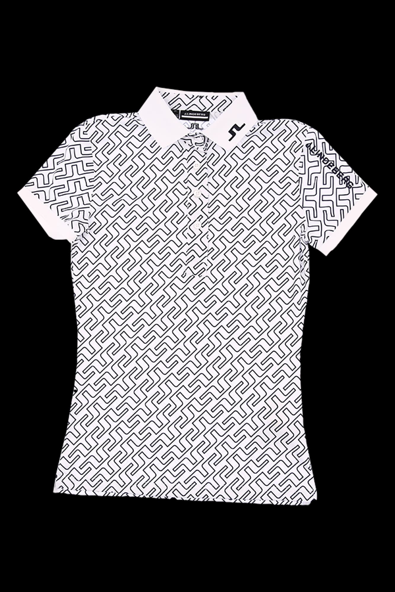 투어 테크 프린트 폴로 티셔츠