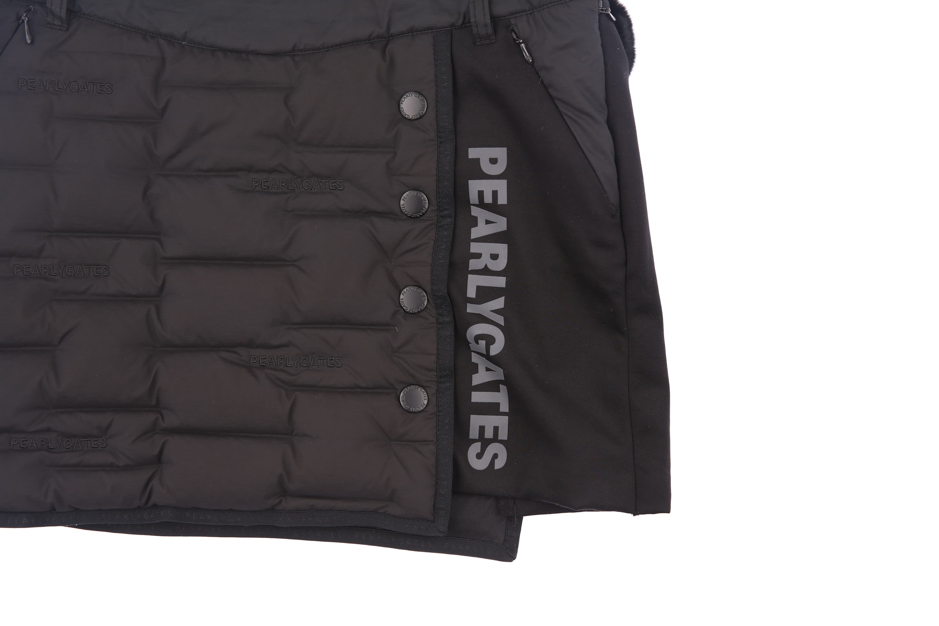 폼폼 패딩 큐롯 스커트