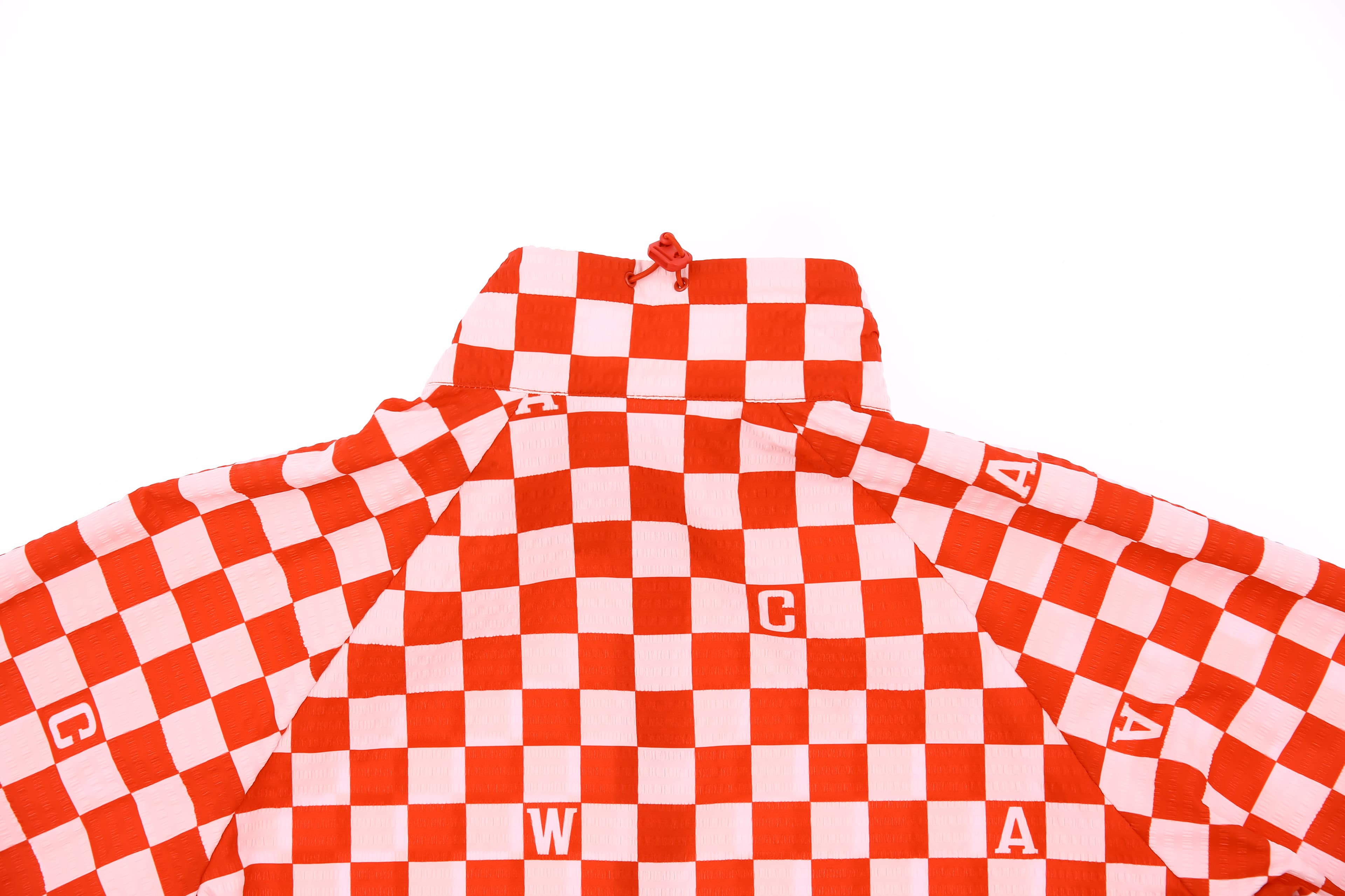 여성 체커보드 아노락