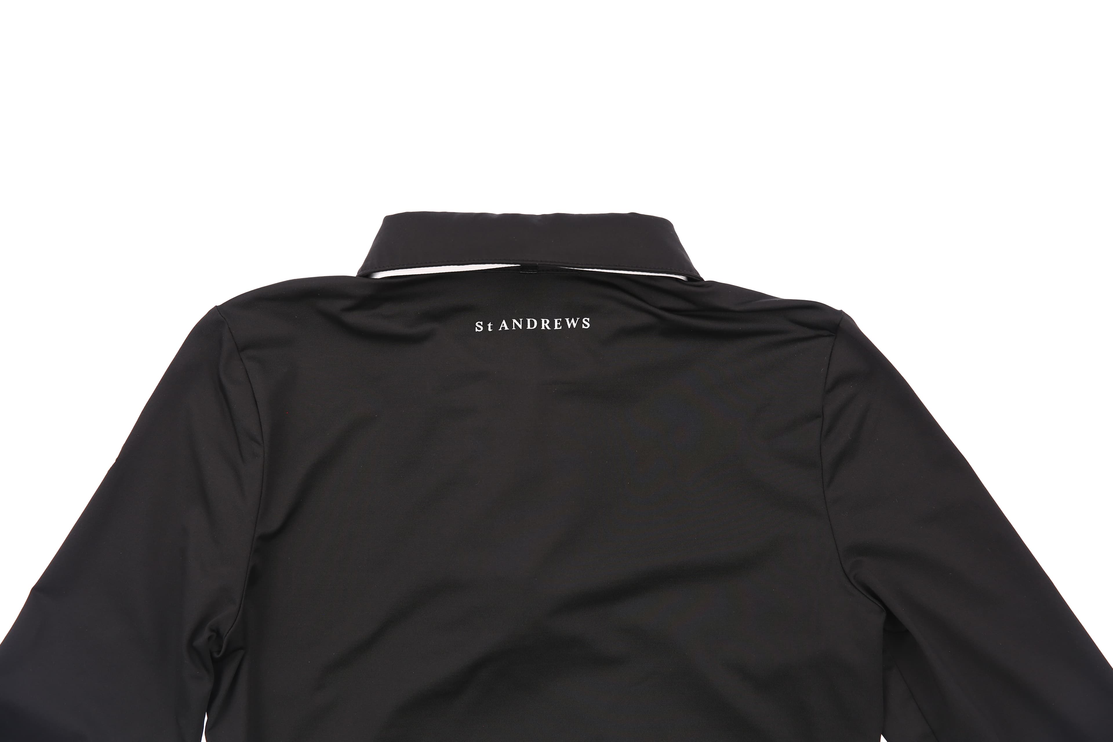 배색 레이스 프릴 리사이클 긴팔