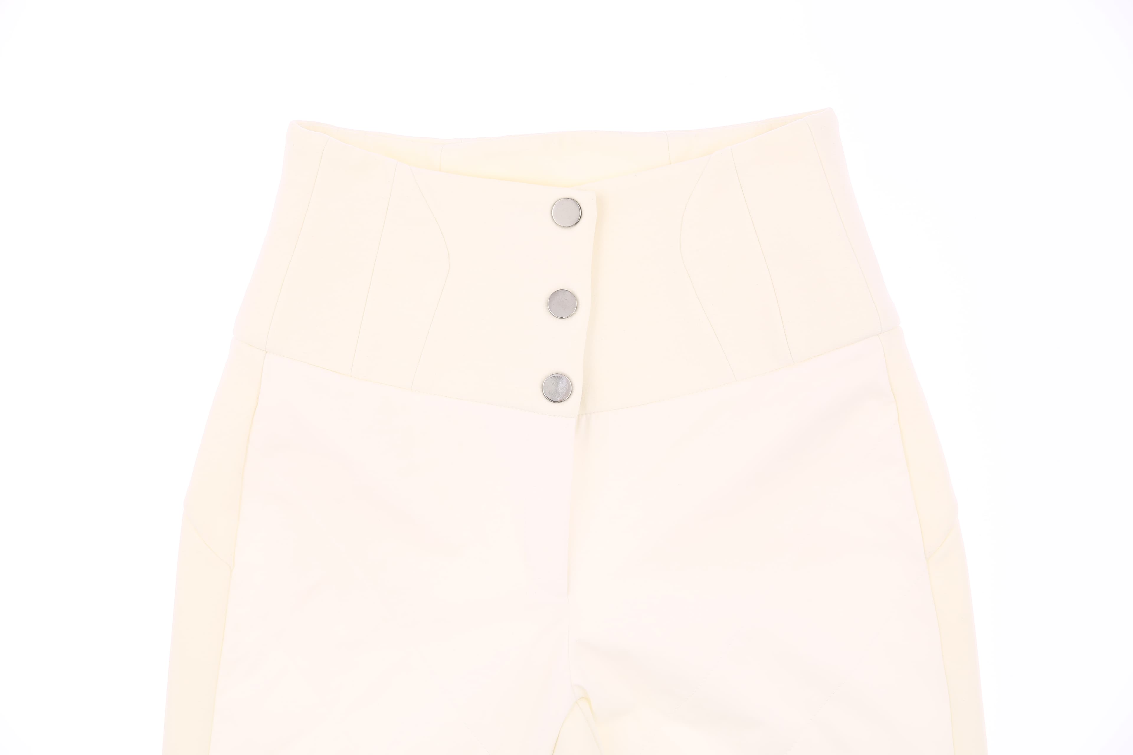 퀼트 기모 하이웨스트 팬츠