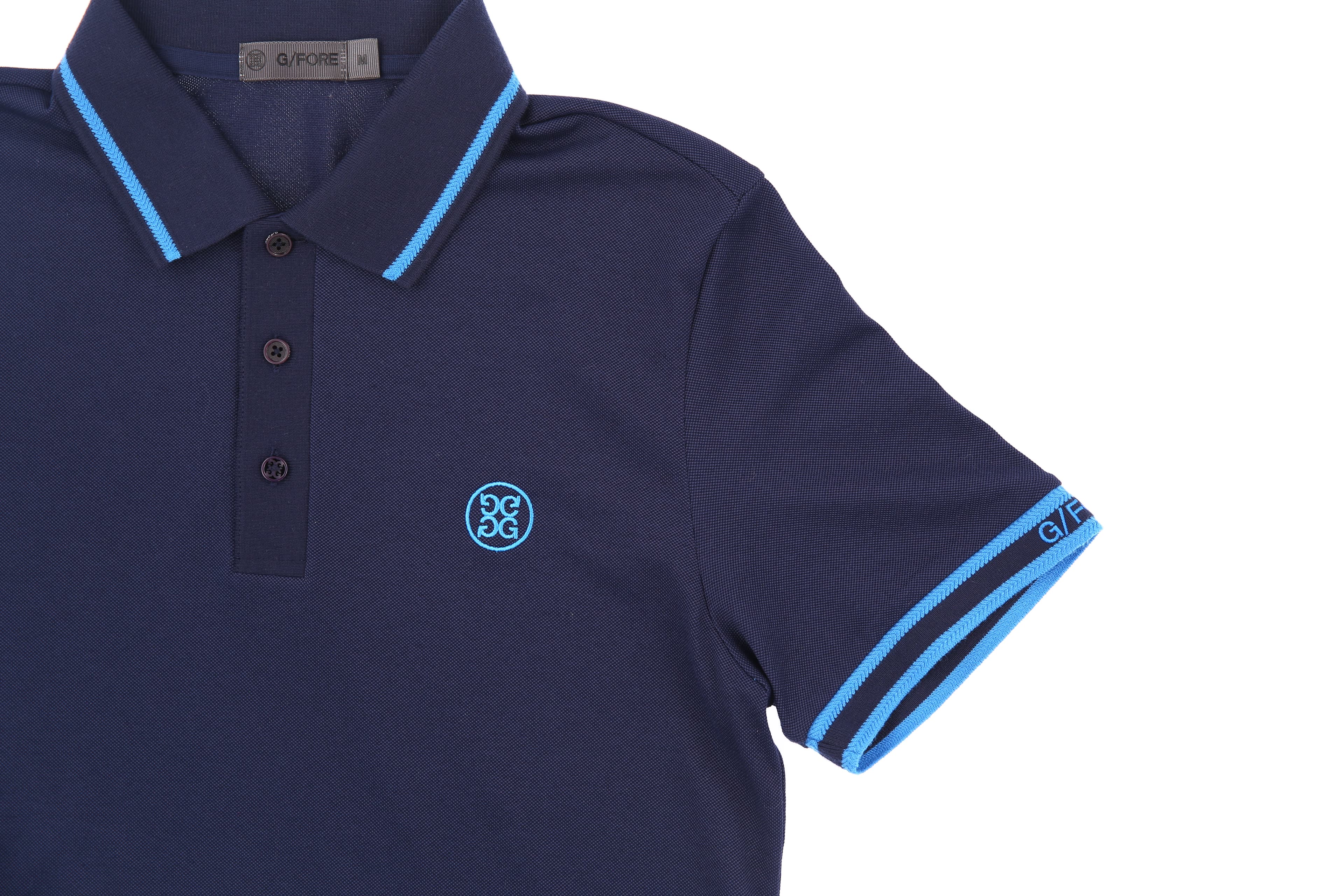 [남성] 스트라이프 립 카라 폴로 티셔츠