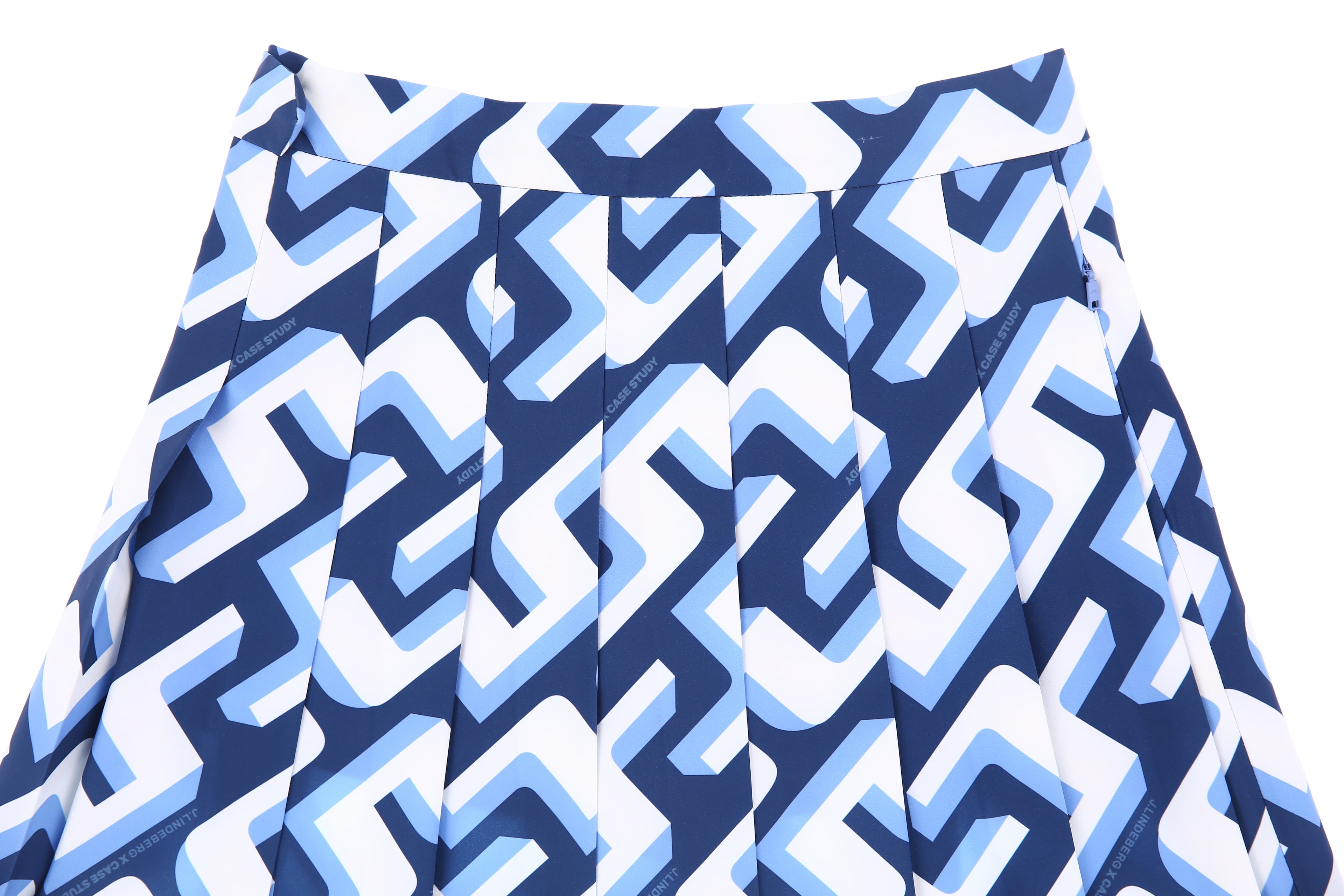 아디나 프린트 스커트