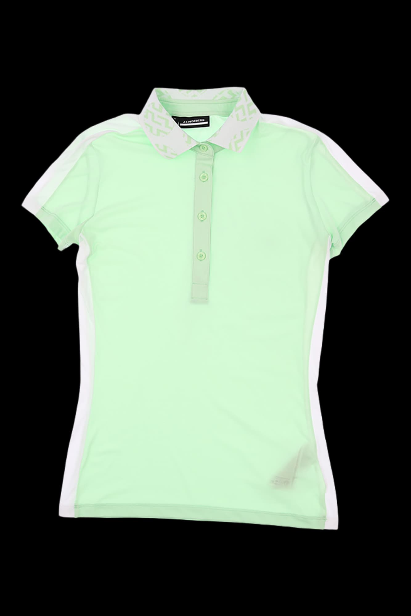 배색 폴로티셔츠 