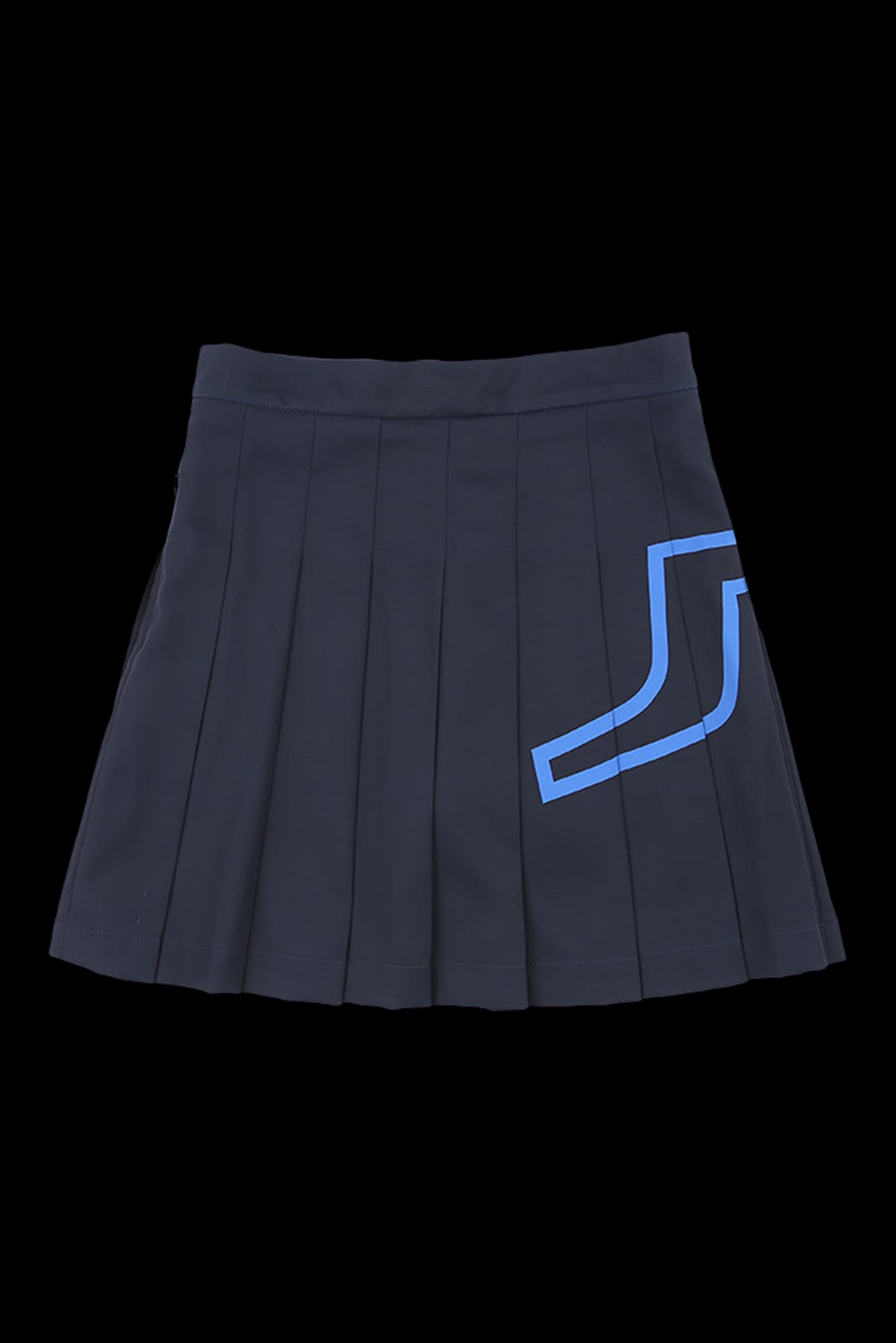 빅로고 플리츠 스커트