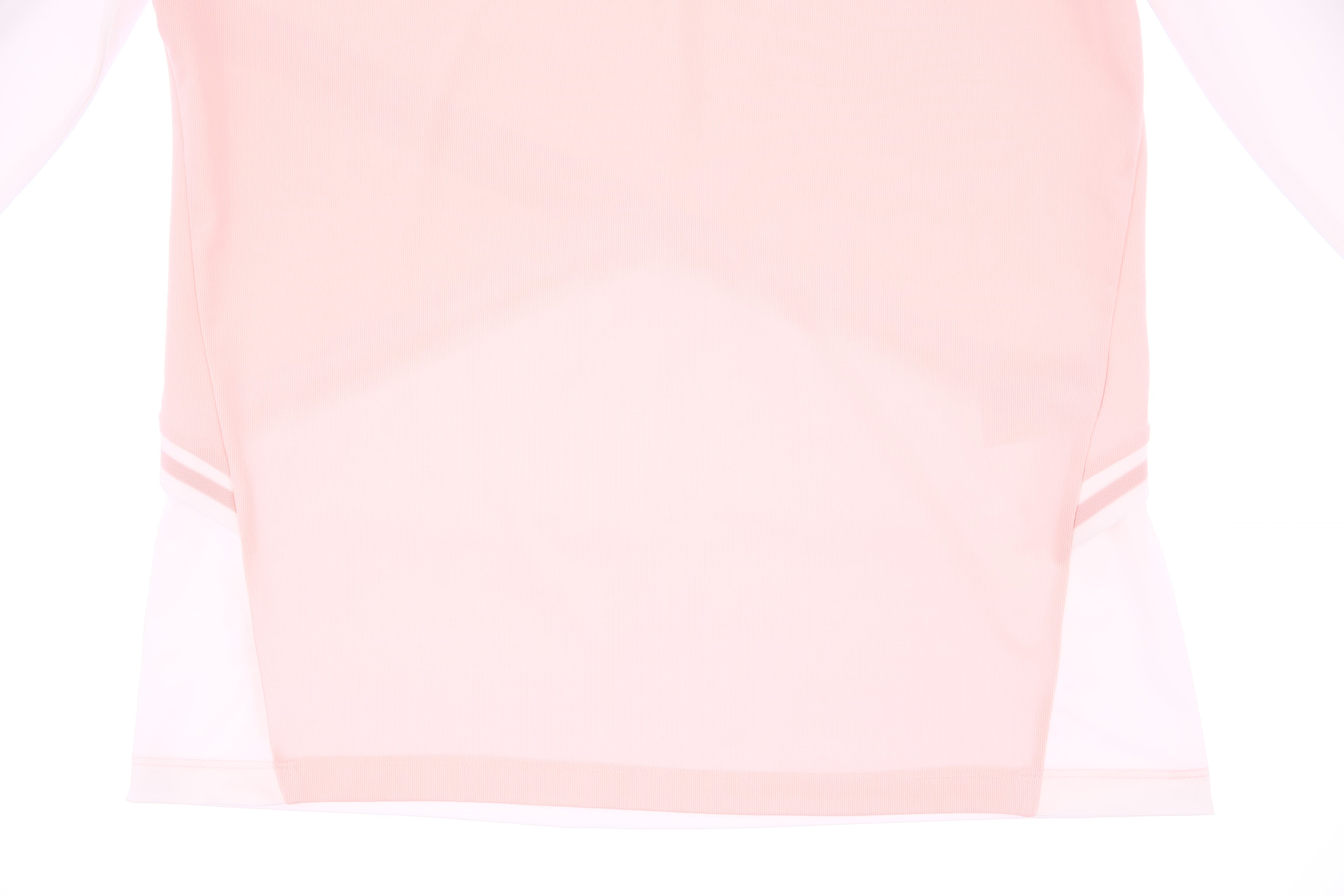 립 레이어드 하프집업 티셔츠