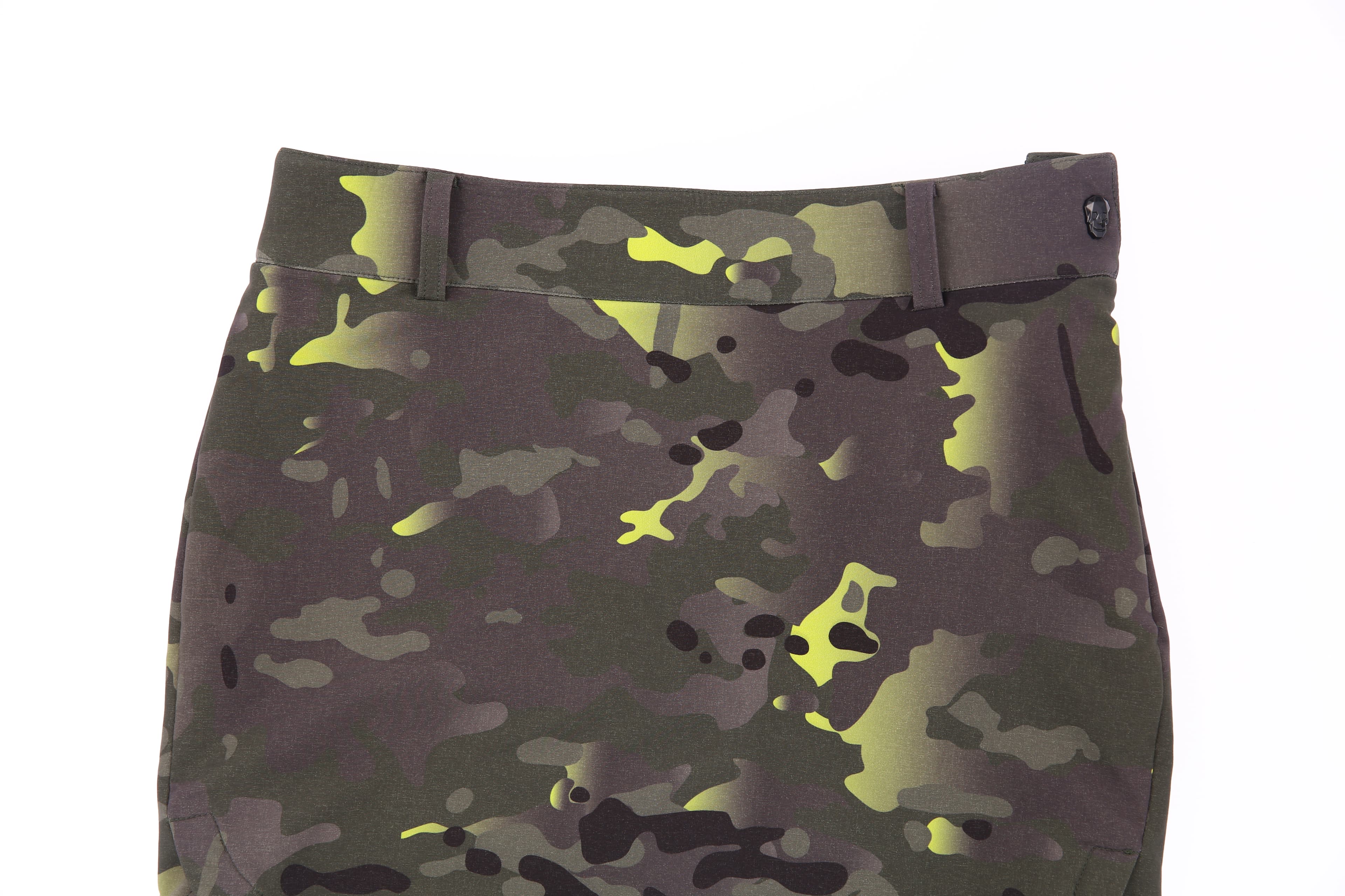 카모 프린팅 스커트