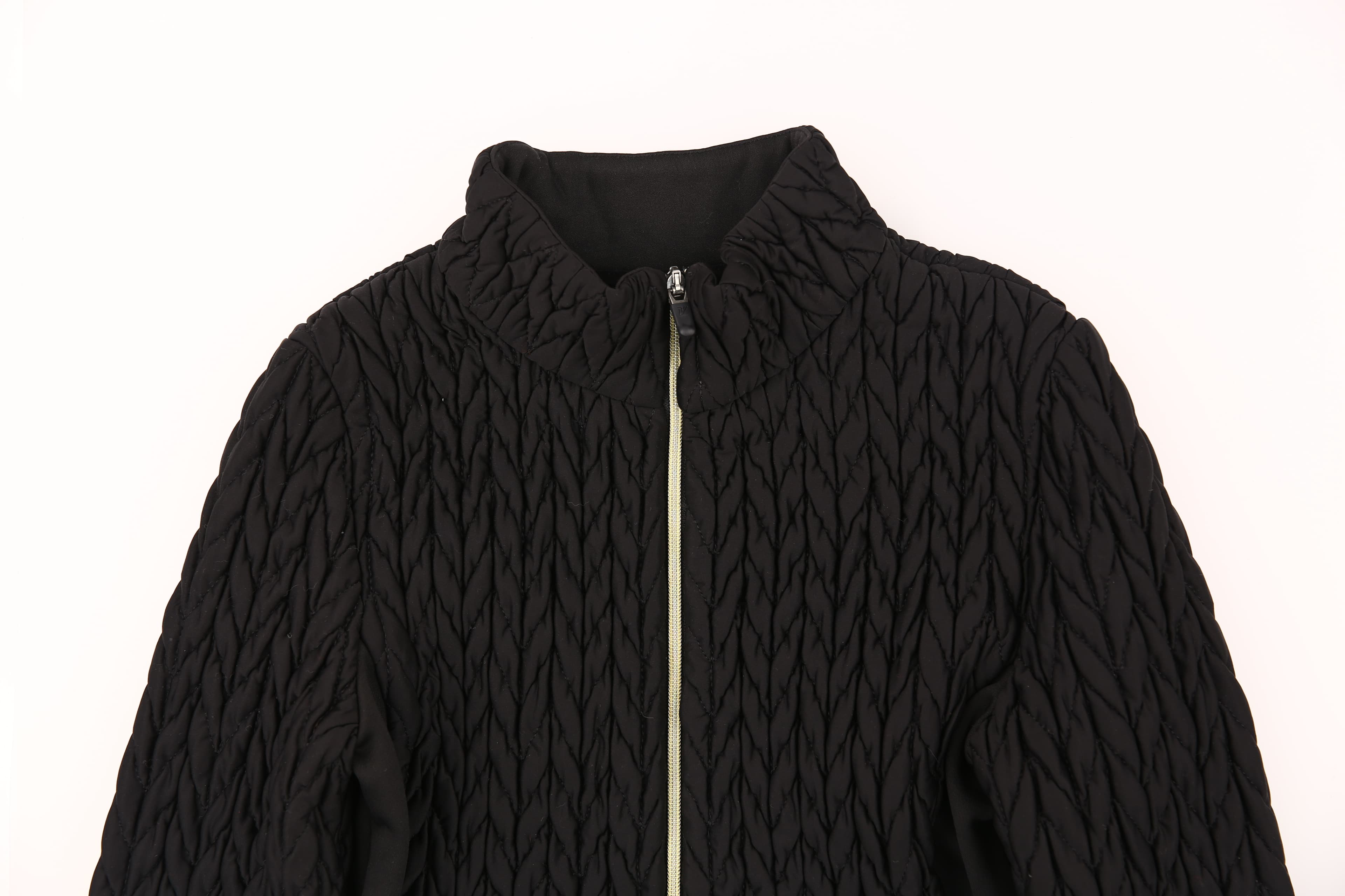 퀼팅 슬림핏 패딩