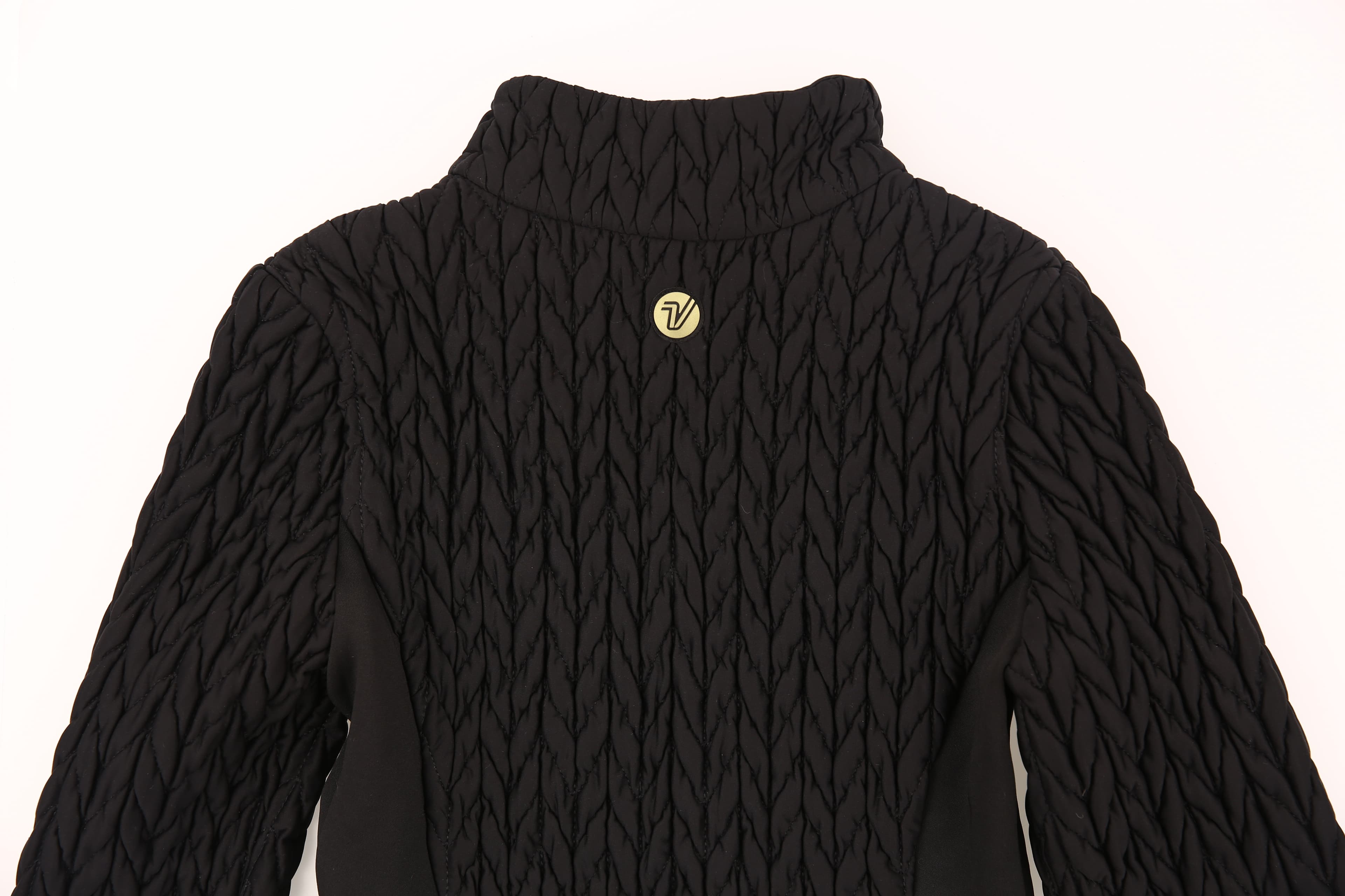 퀼팅 슬림핏 패딩