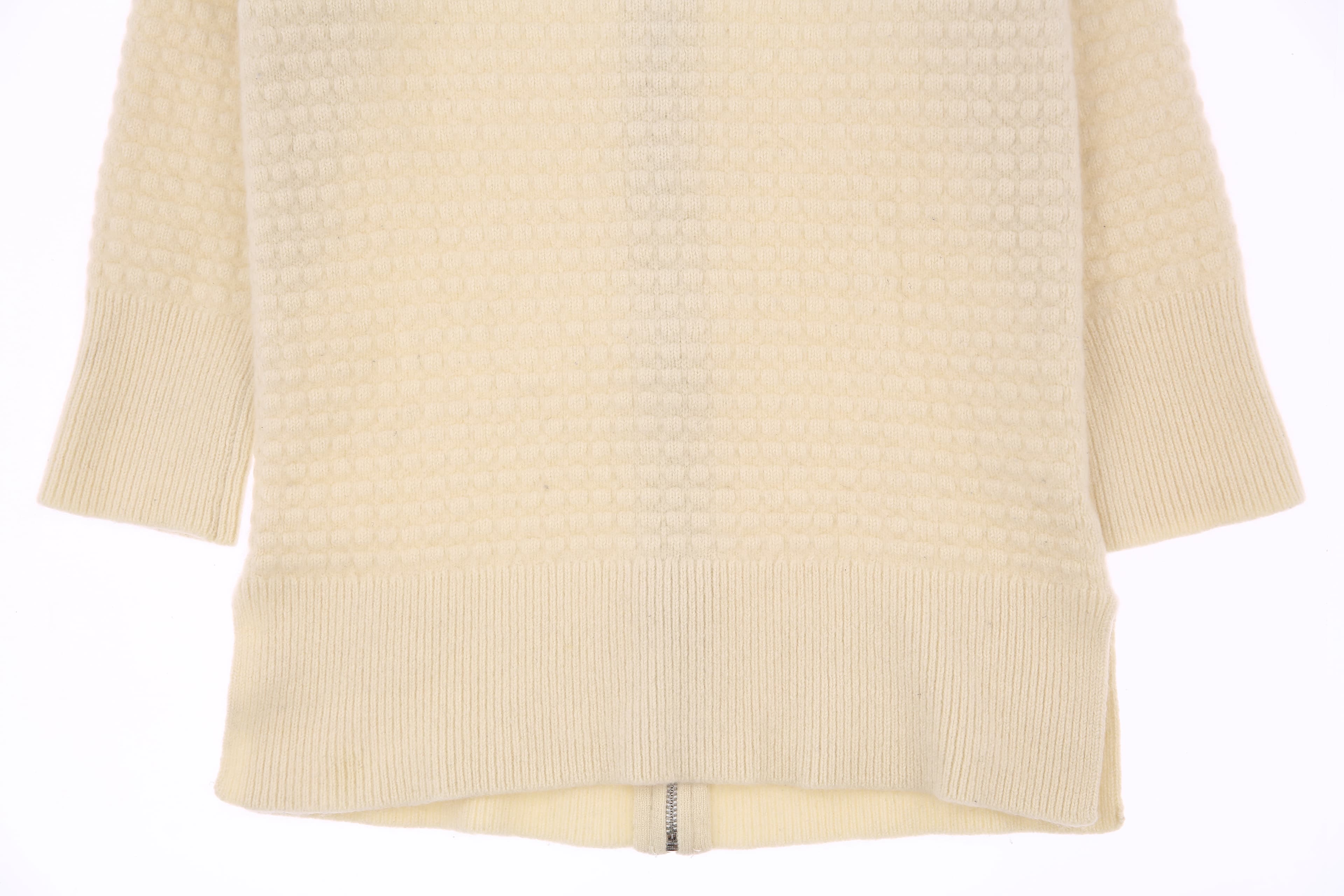 보트넥  7부 니트 