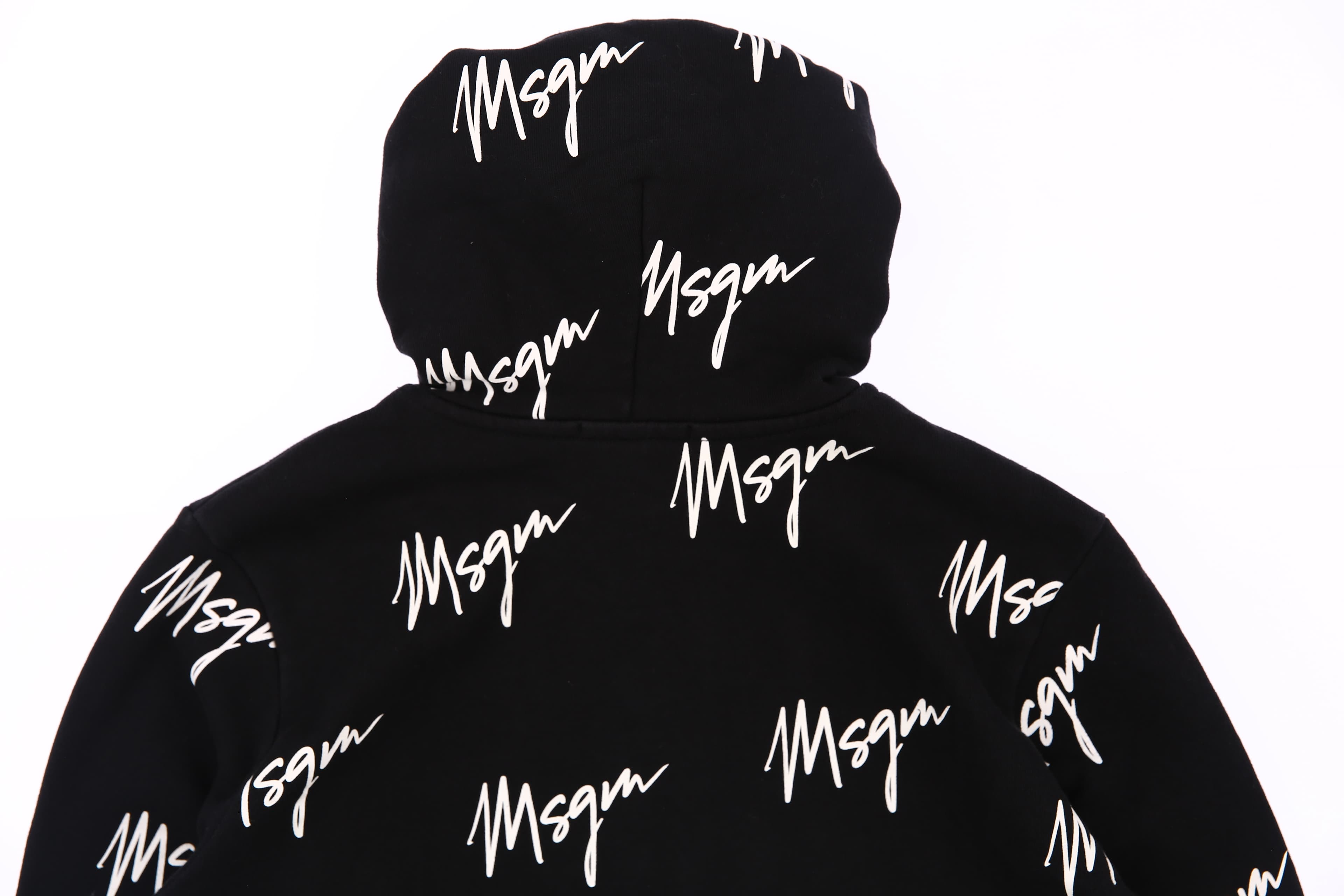 로고 프린팅 후드 집업