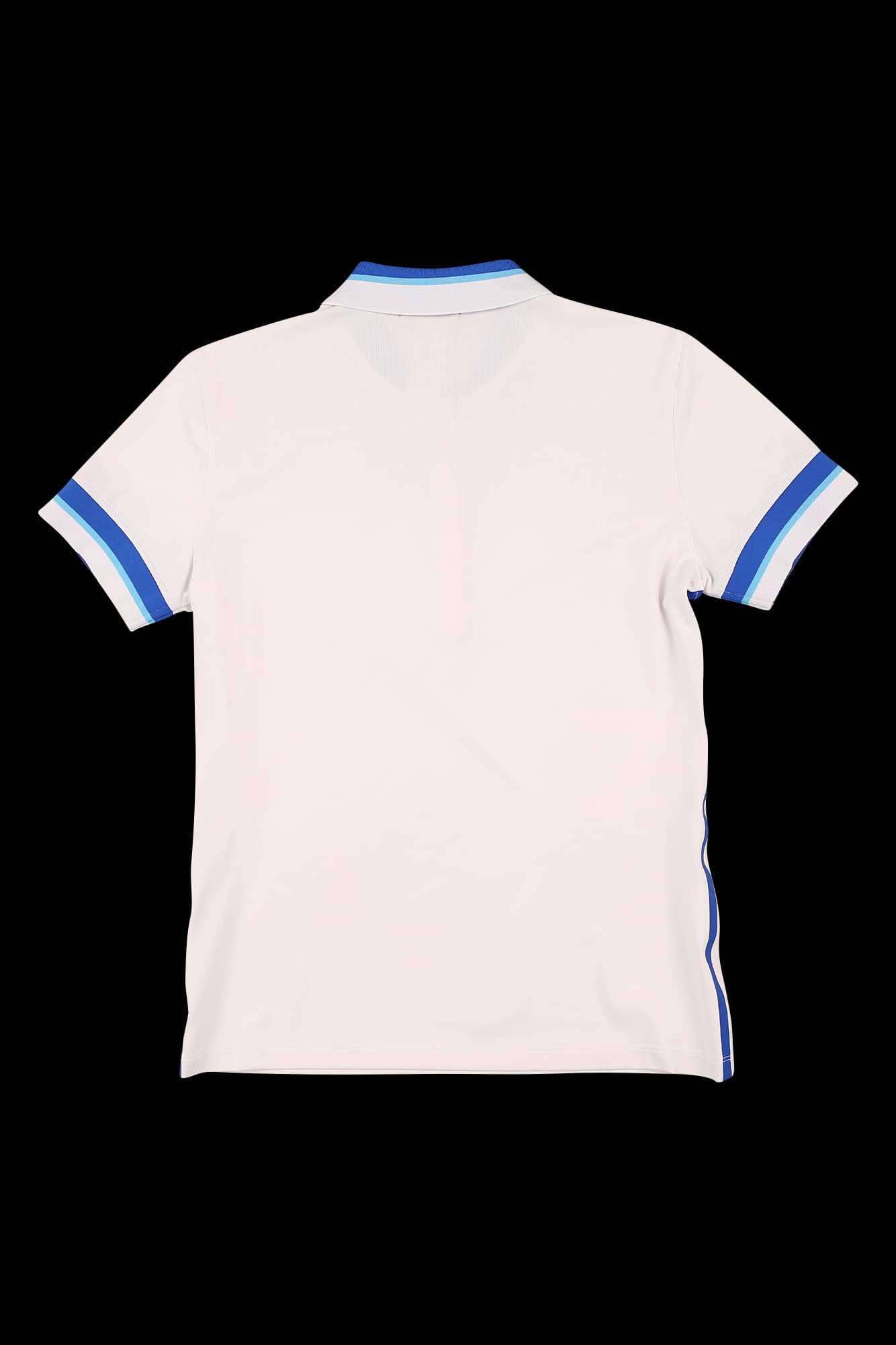  카라 배색 반팔 티셔츠