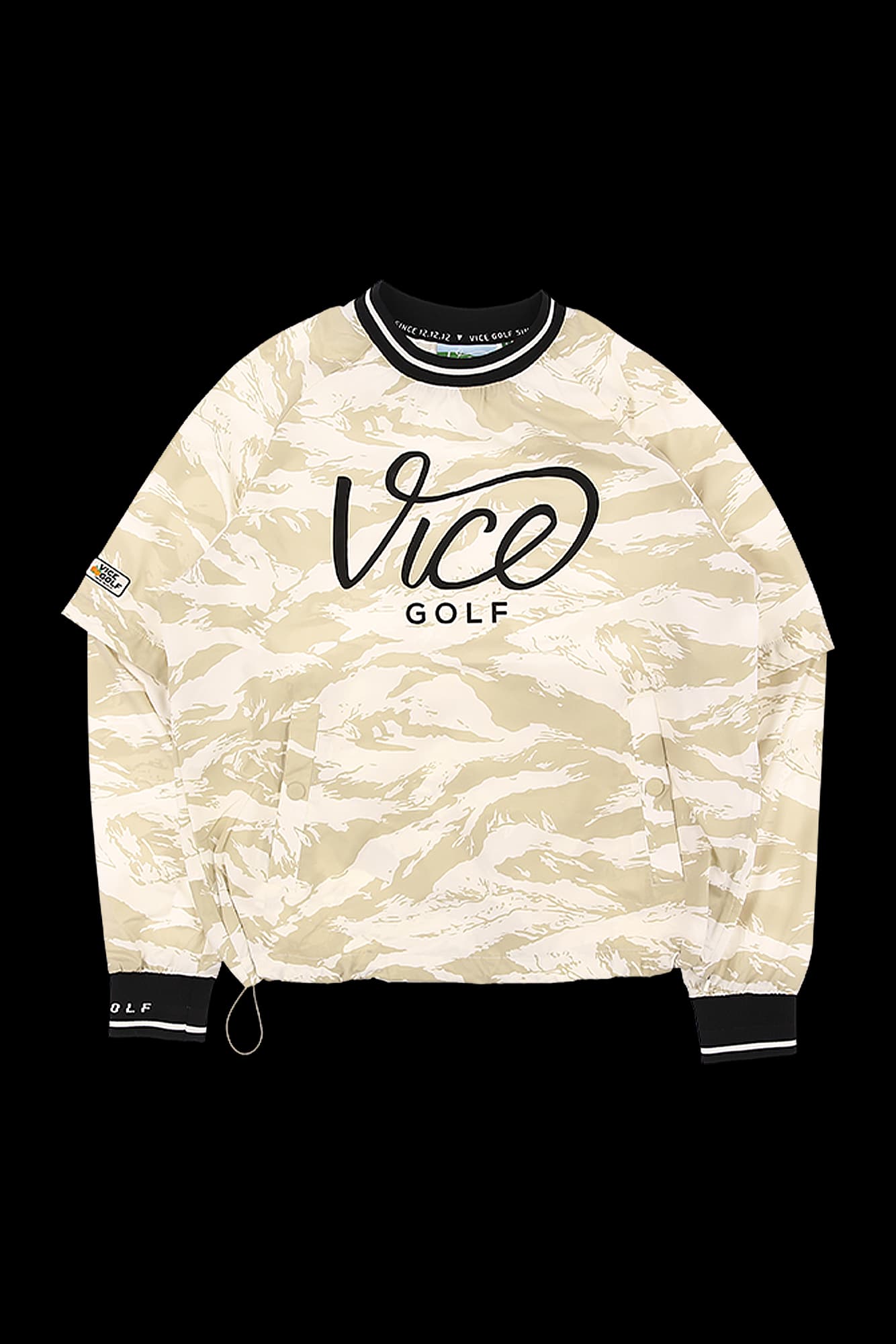 빅로고 우븐 피스테