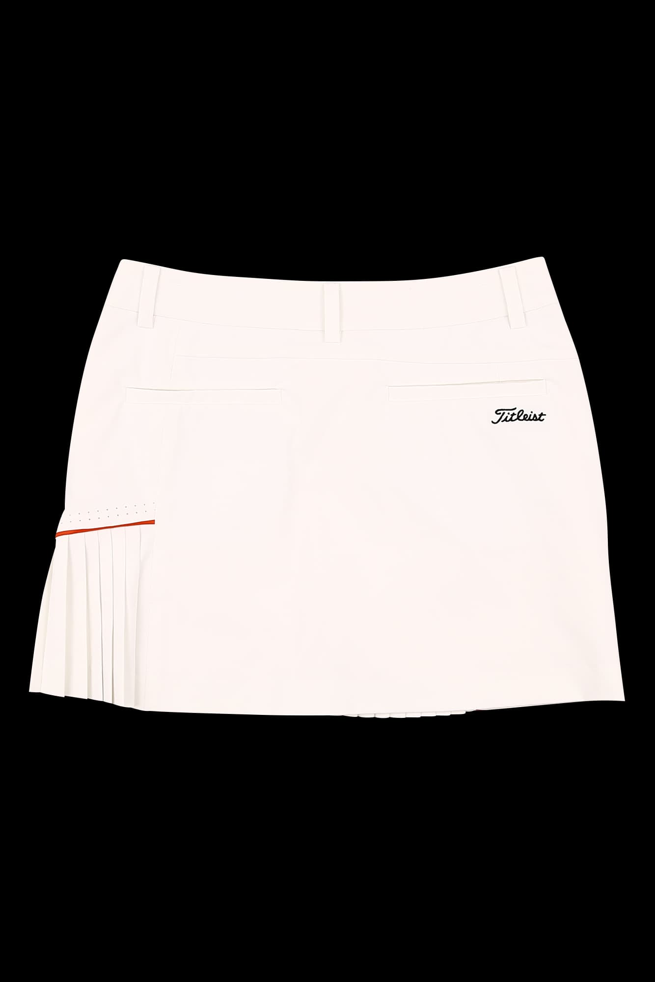 사선 플리츠 큐롯 스커트