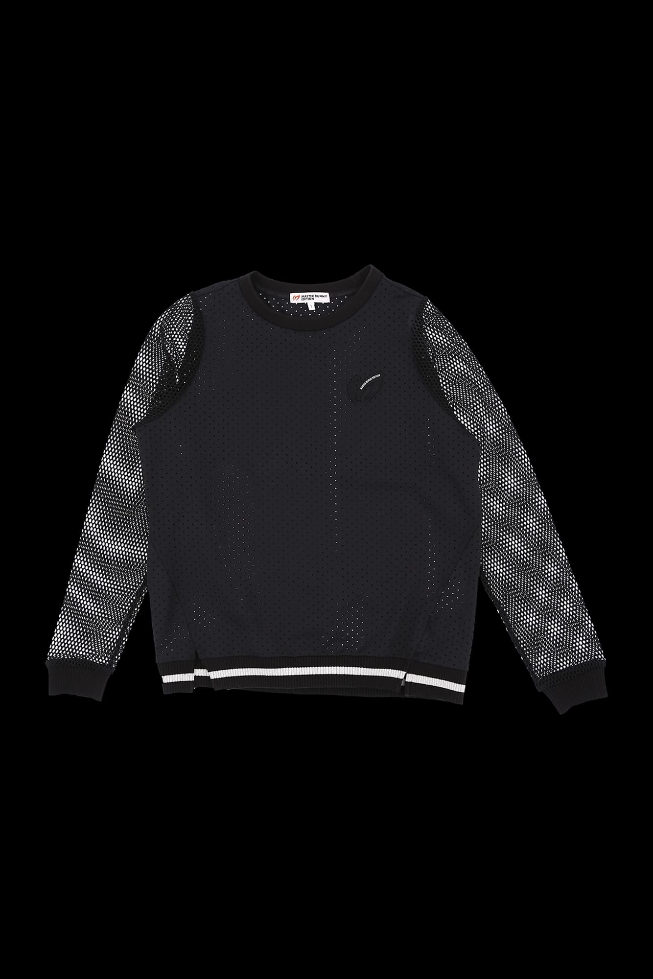 펀칭 라운드 티셔츠