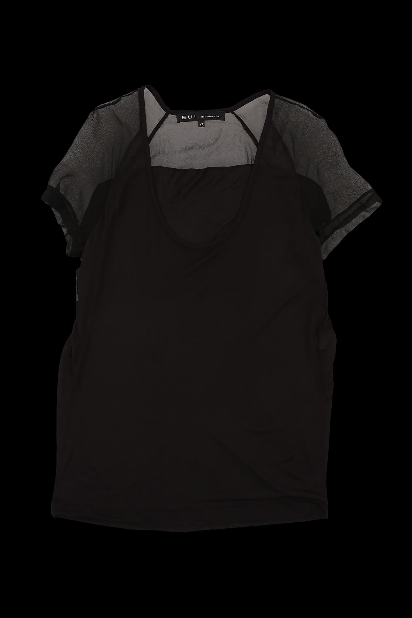 쉬폰뒤트임 반팔