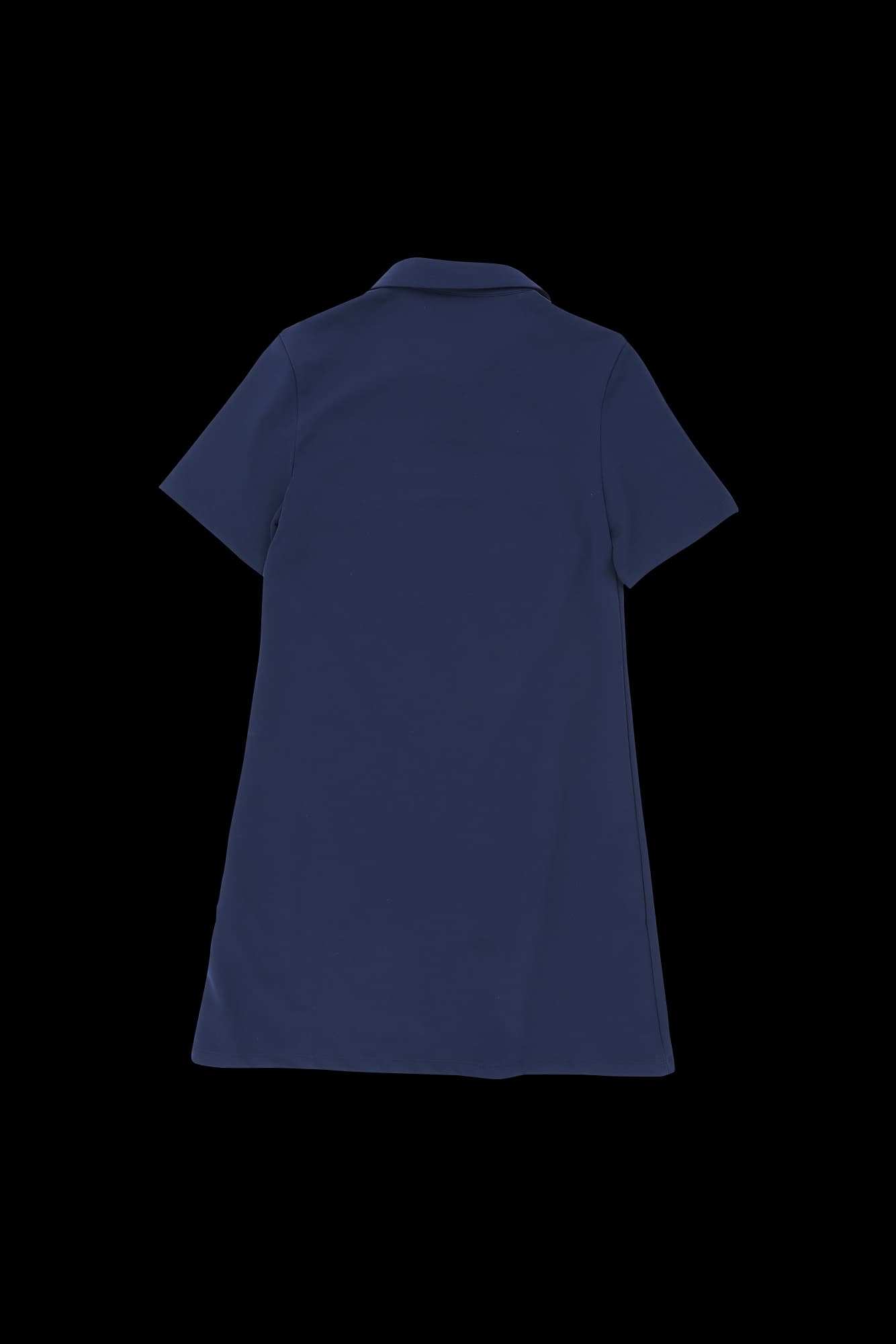 로고배색 카라 원피스