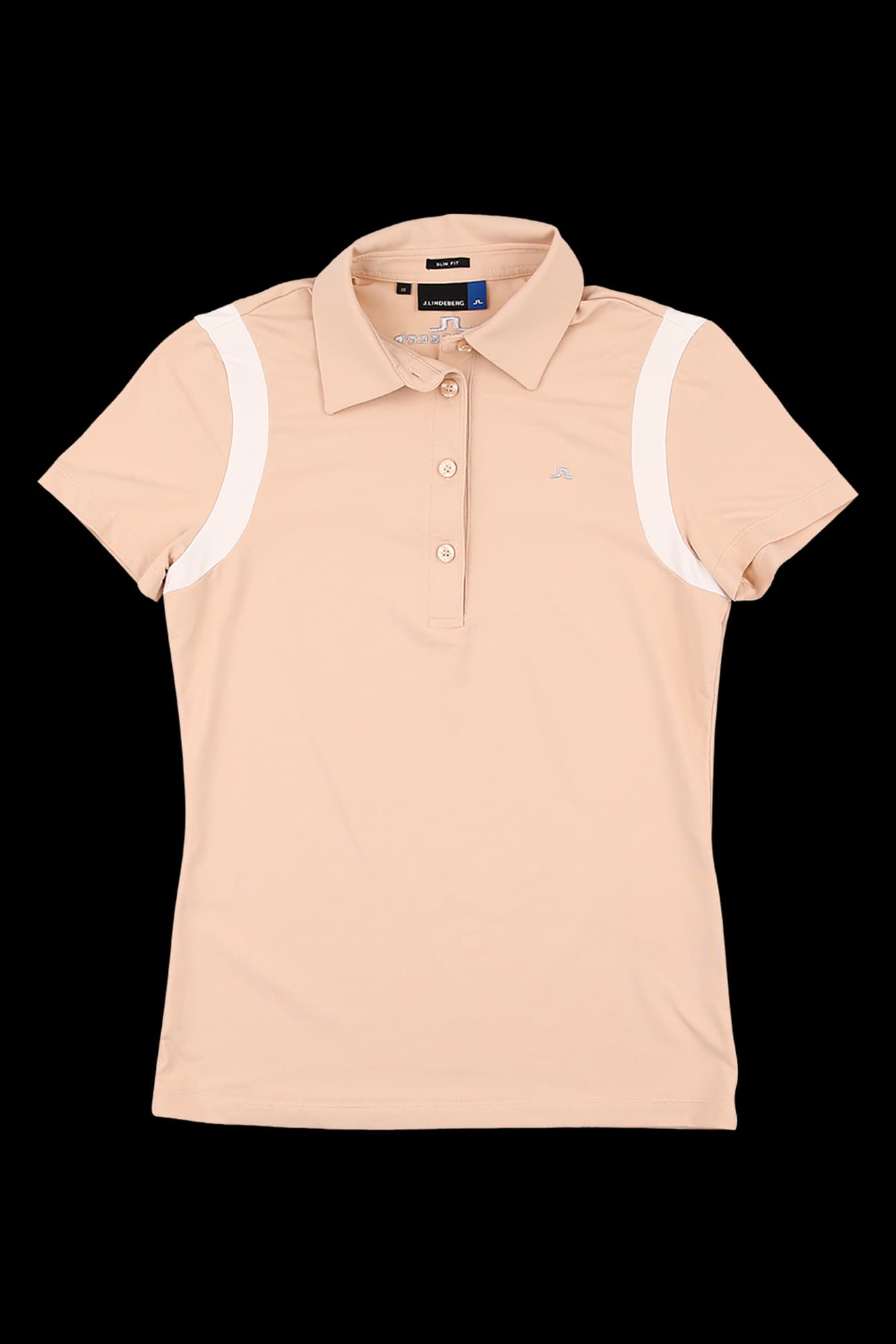 배색 카라 반팔 티셔츠