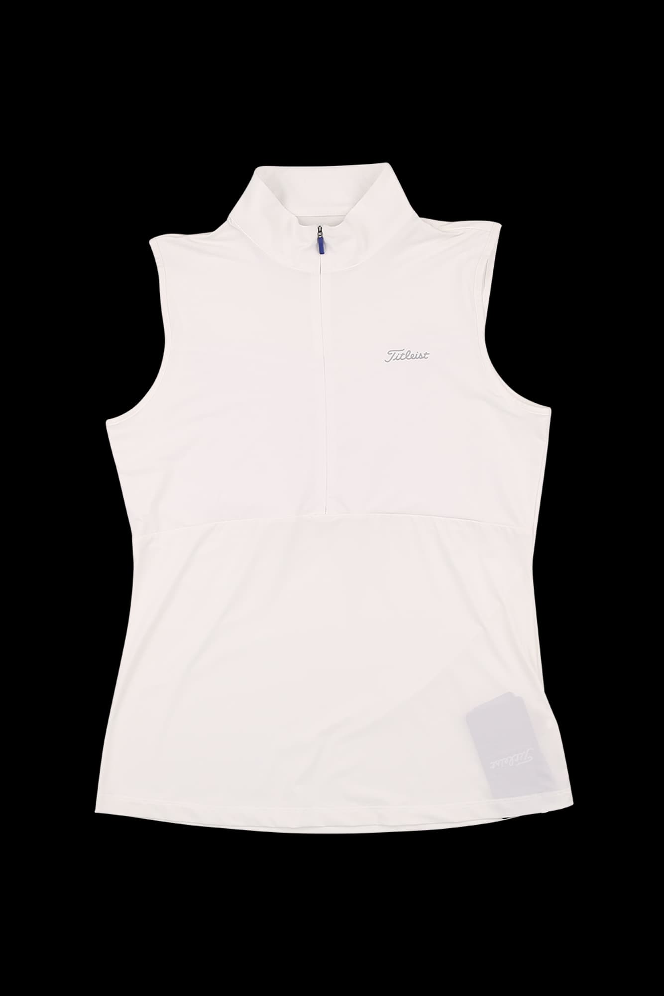 [새상품] 프론트 지퍼 슬리브리스