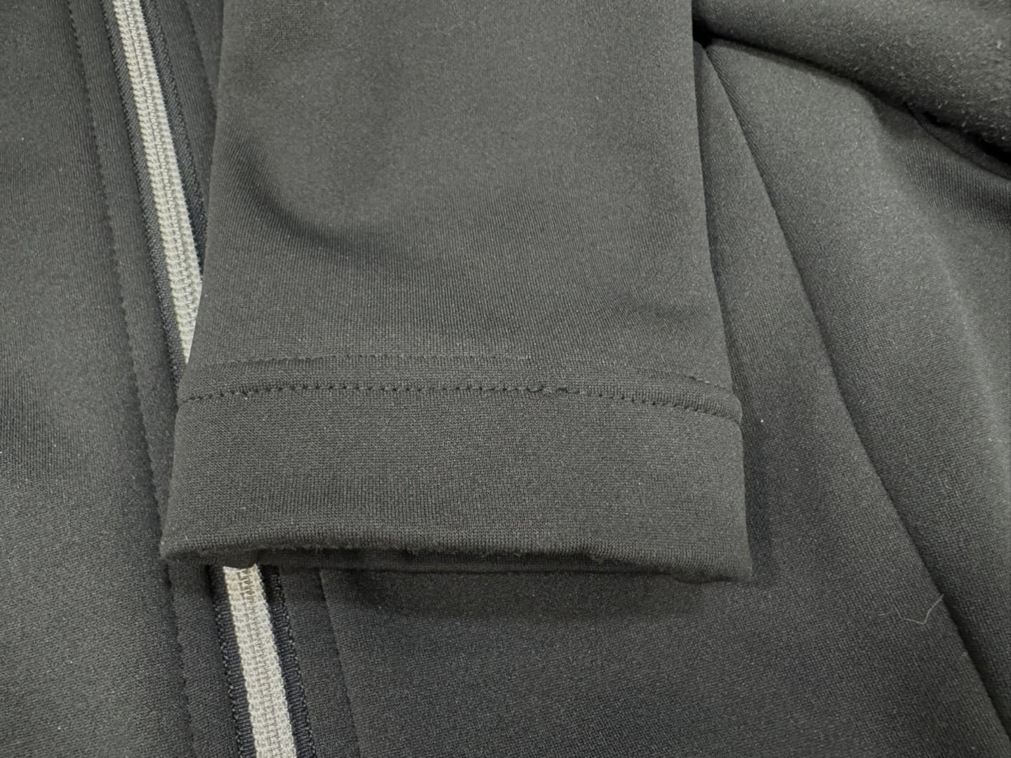 로고 기모 풀 집업 