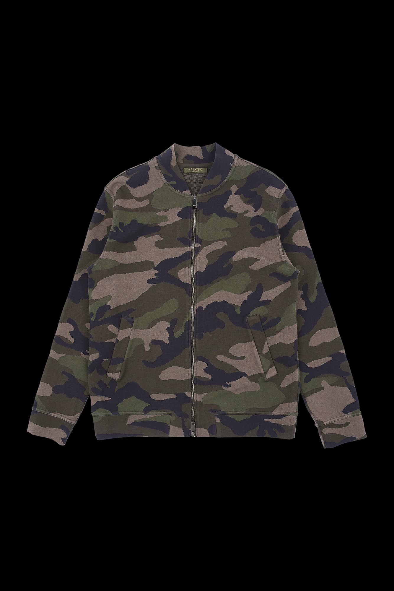 [남성] 카모패턴 집업 아우터