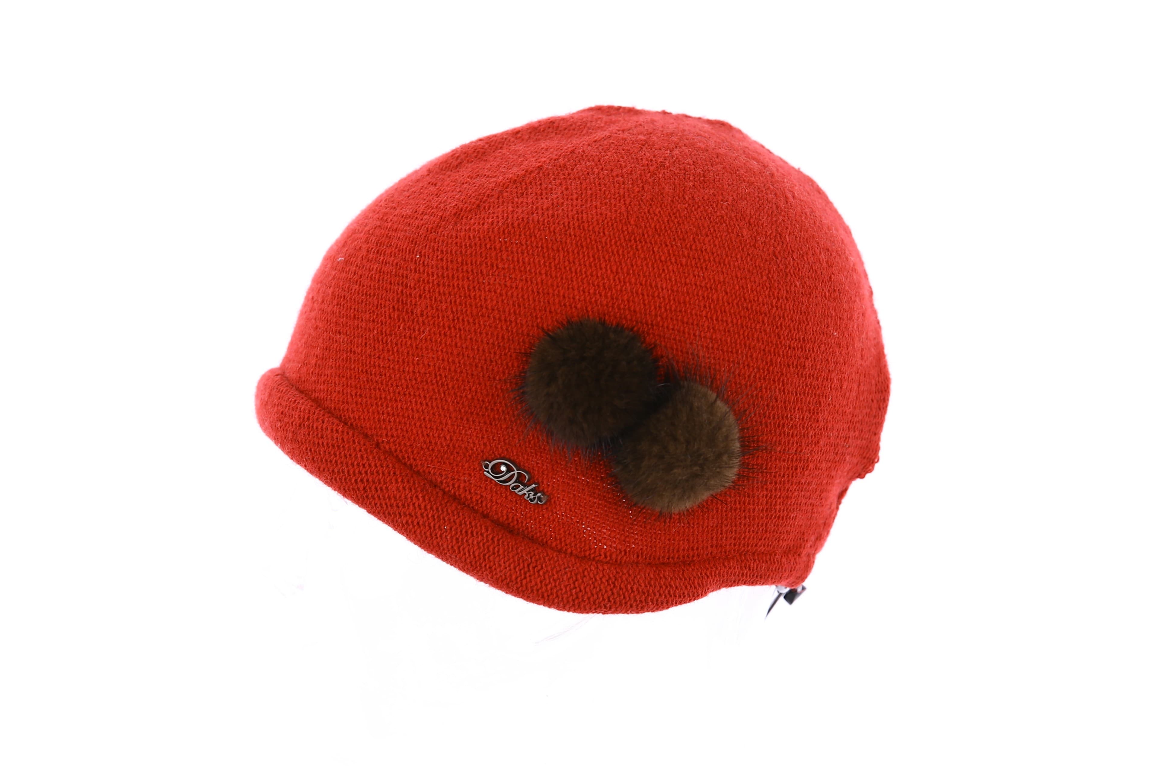 [새상품] 폼폼 니트 햇