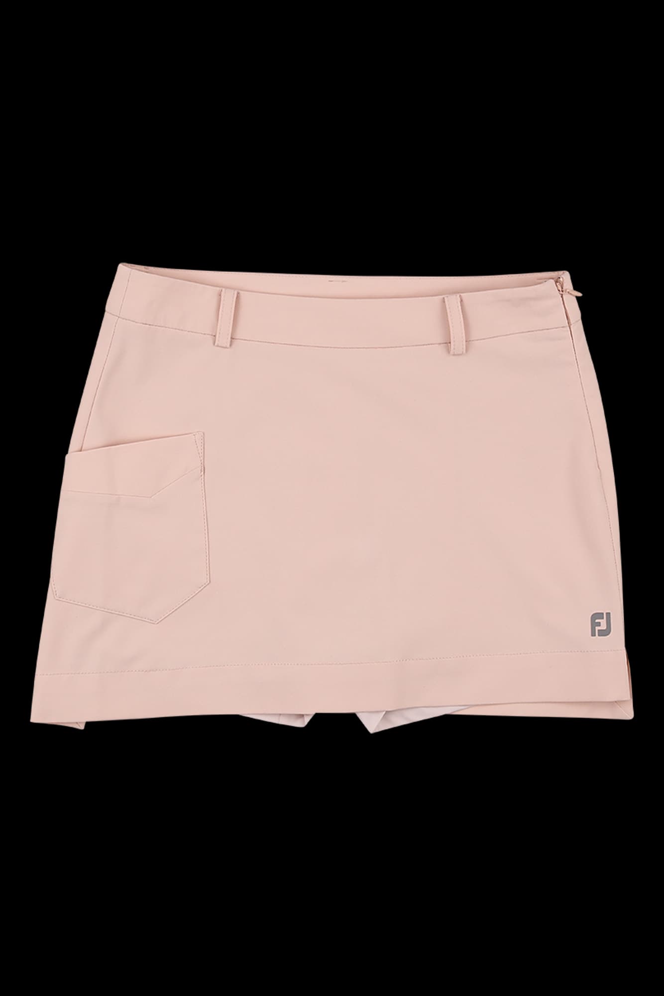 포켓 포인트 슬릿 스커트