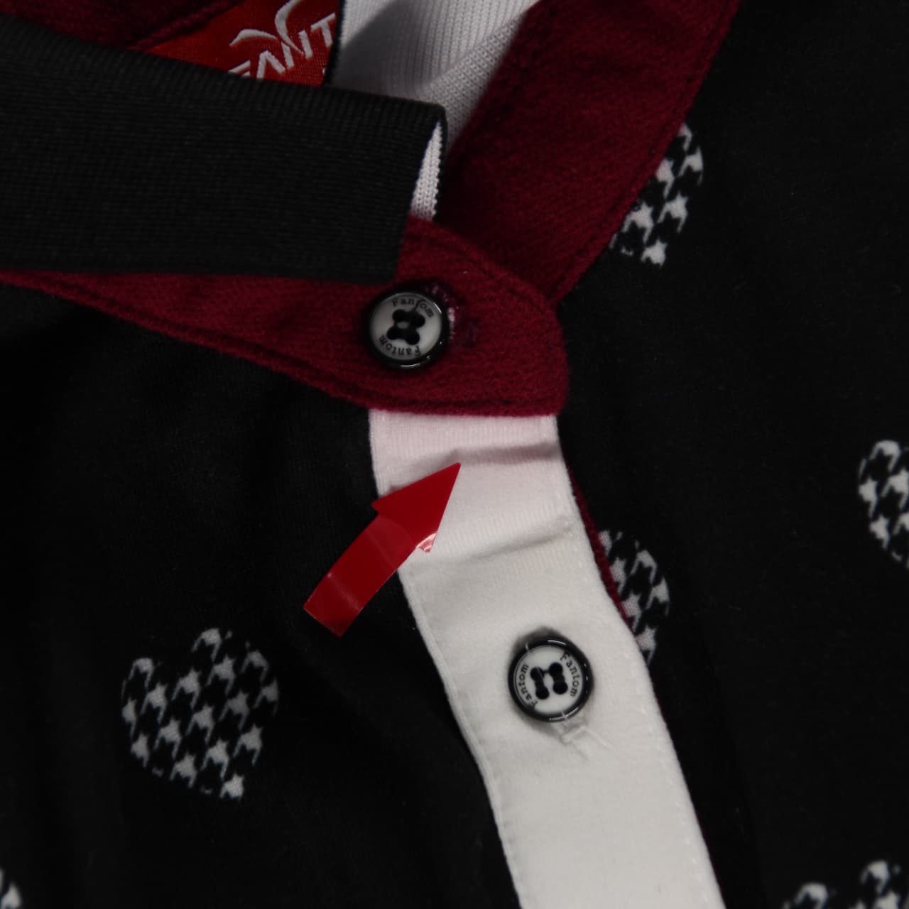 하트로고 긴팔 카라 티셔츠 