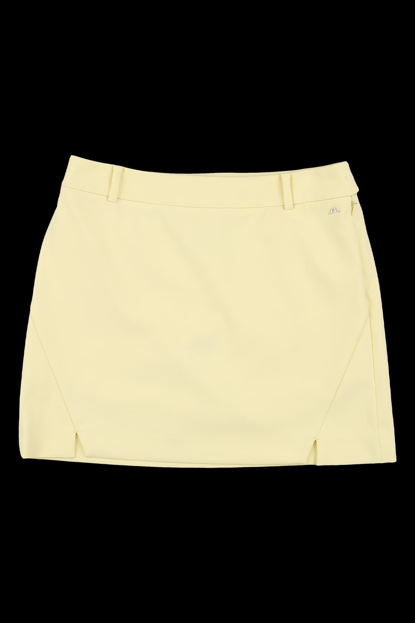 사선 절개 라인 스커트